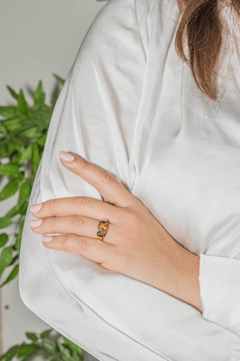 Mauboussin Bague Or jaune Citrine - Maison Eloe