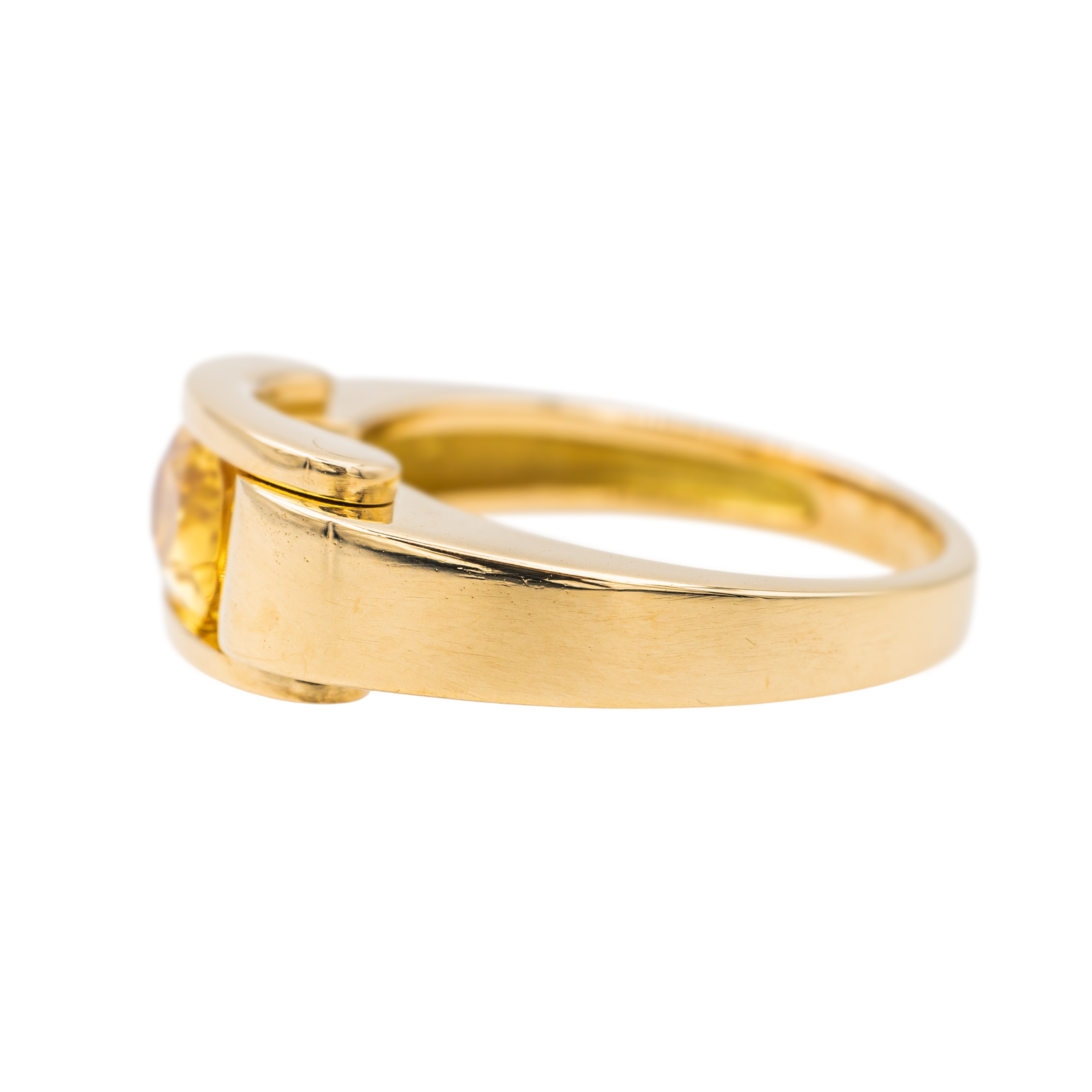 Mauboussin Yellow Gold Citrine Ring