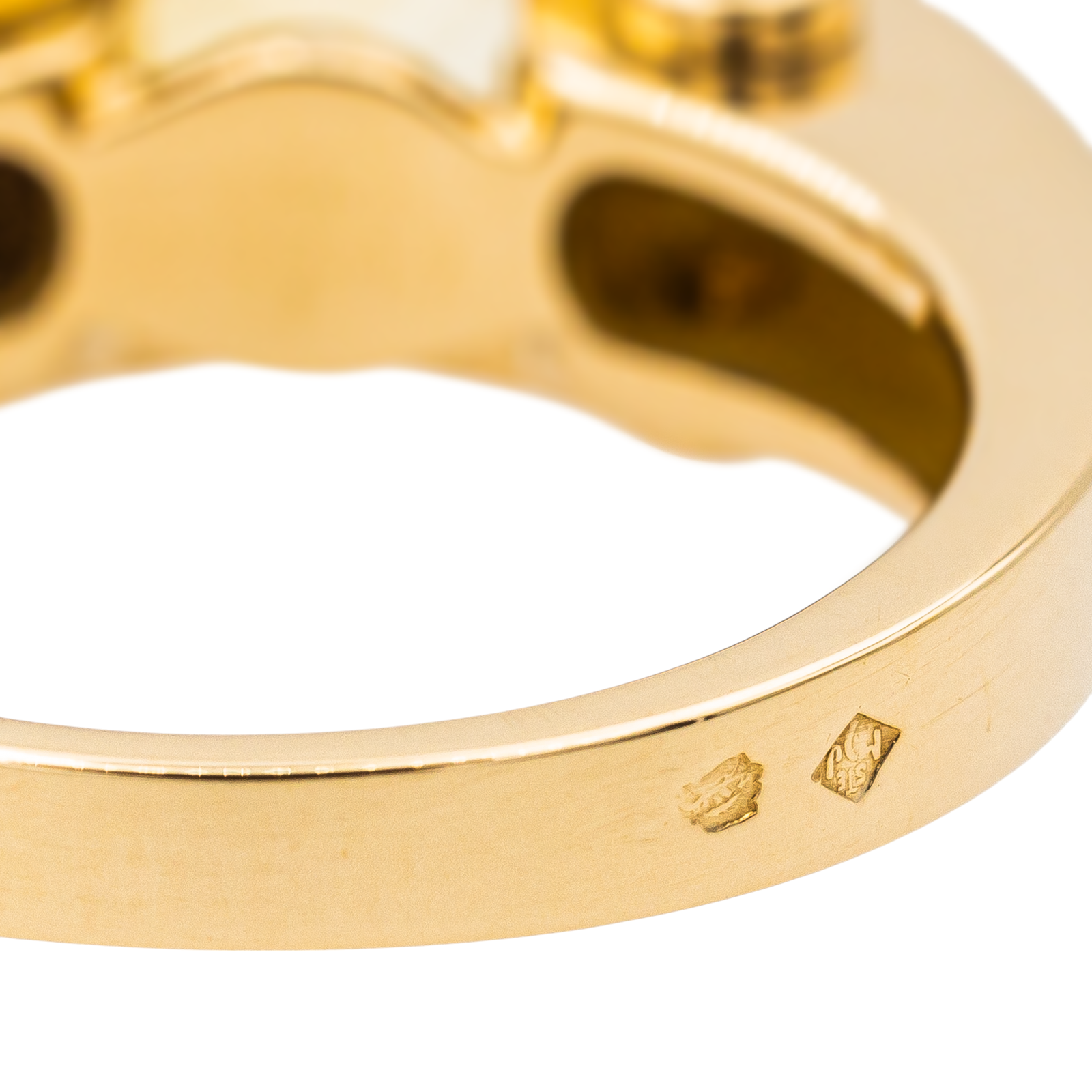 Mauboussin Yellow Gold Citrine Ring