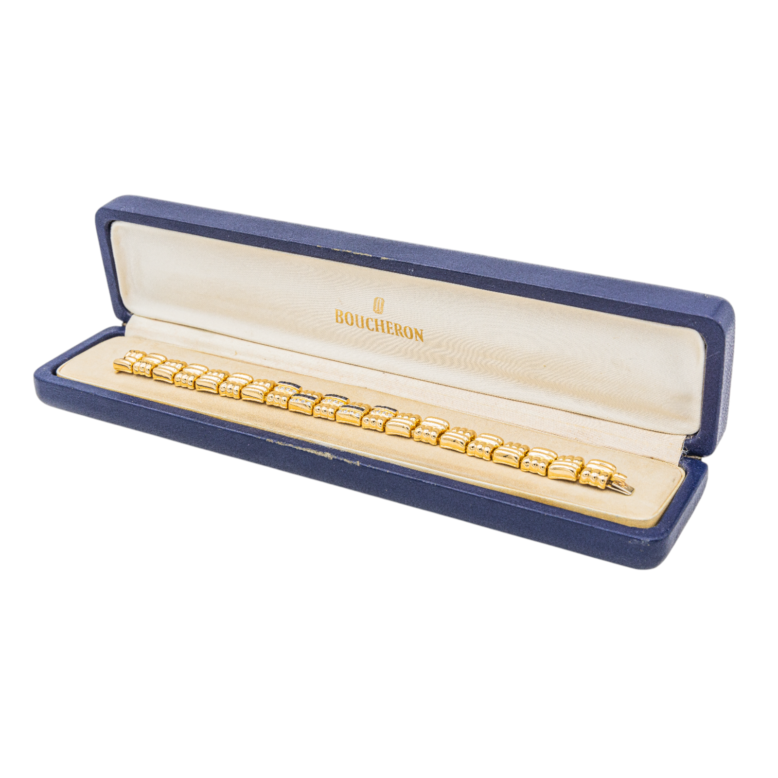 Boucheron Bracelet  Or jaune Saphir