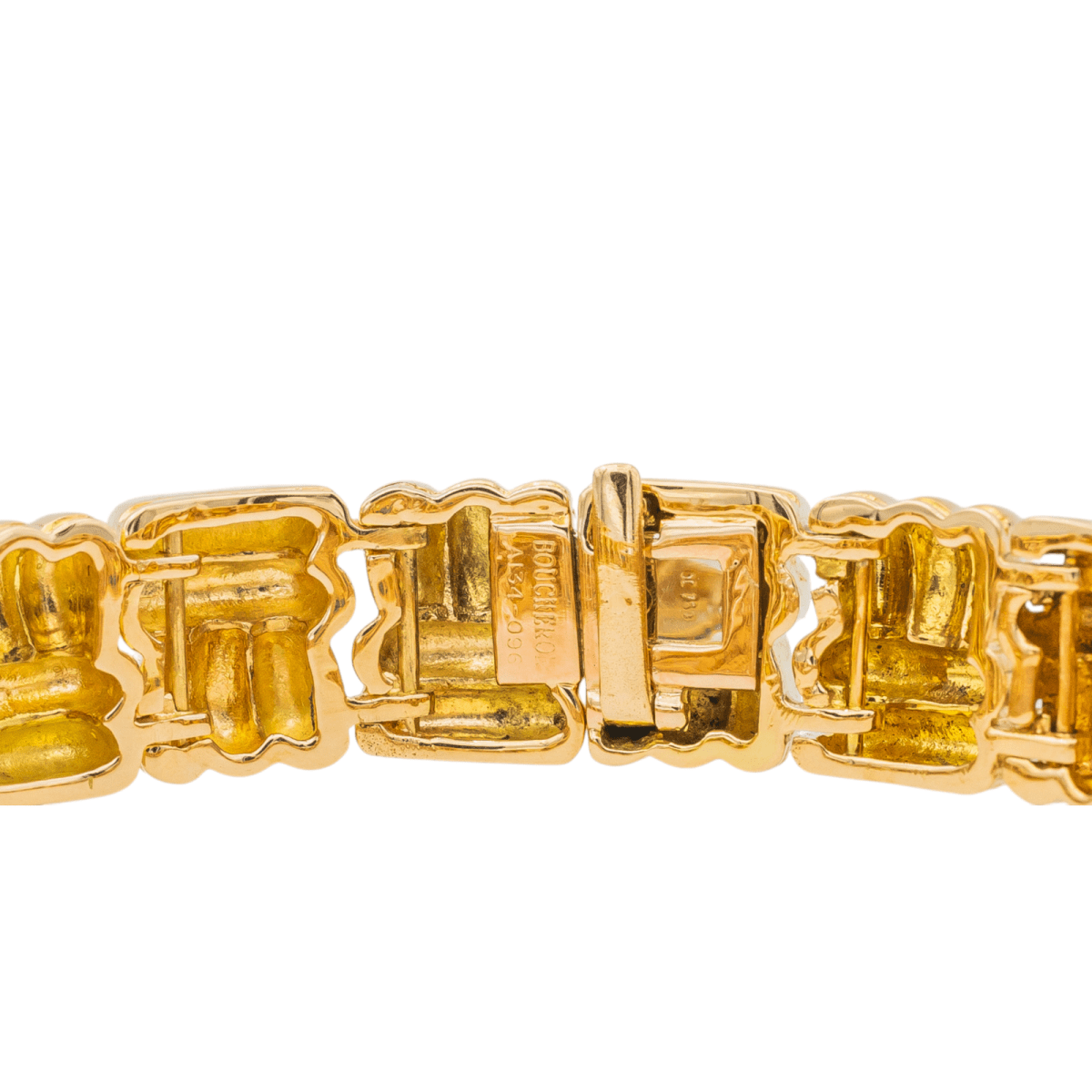 Boucheron Bracelet Or jaune Saphir - Maison Eloe