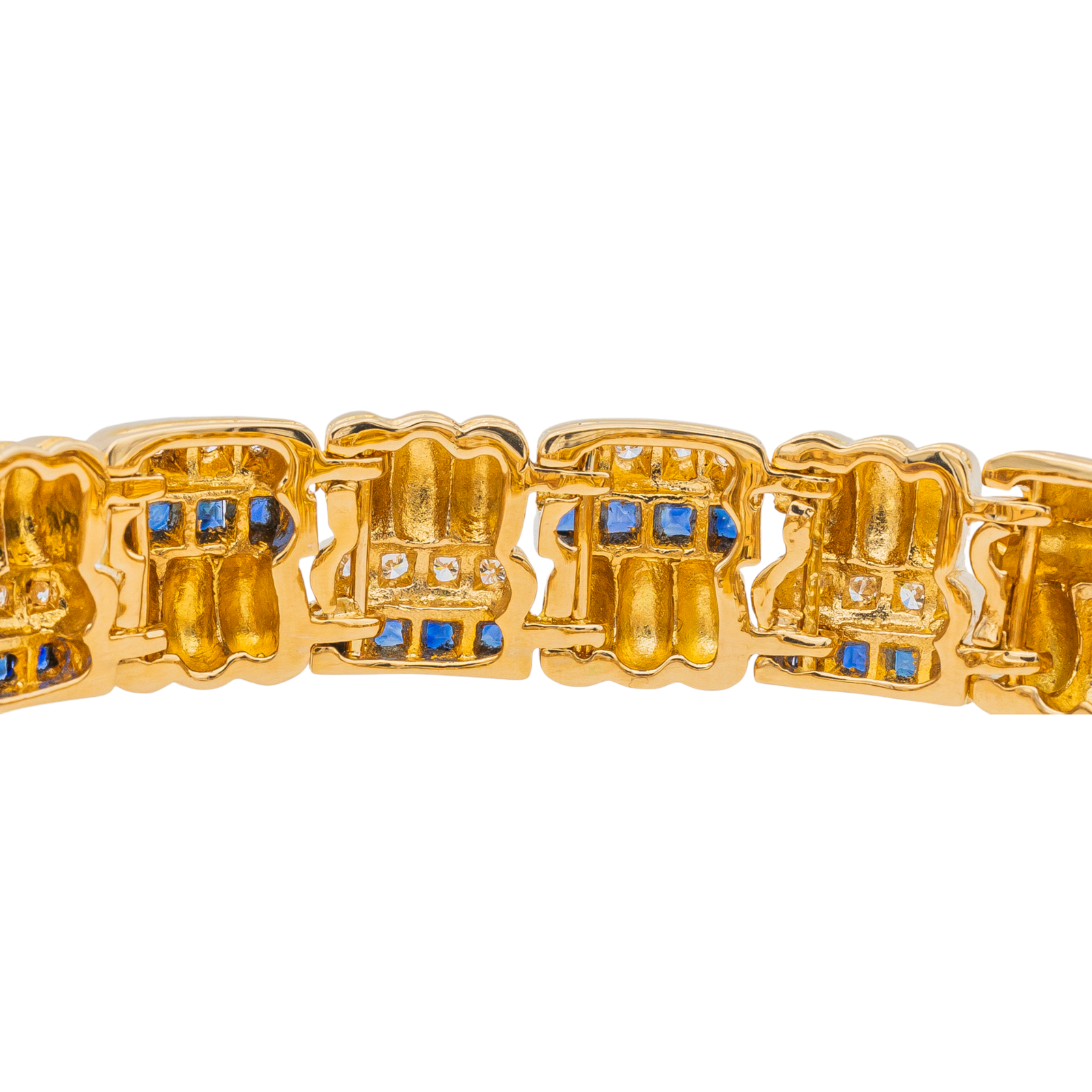 Boucheron Bracelet  Or jaune Saphir