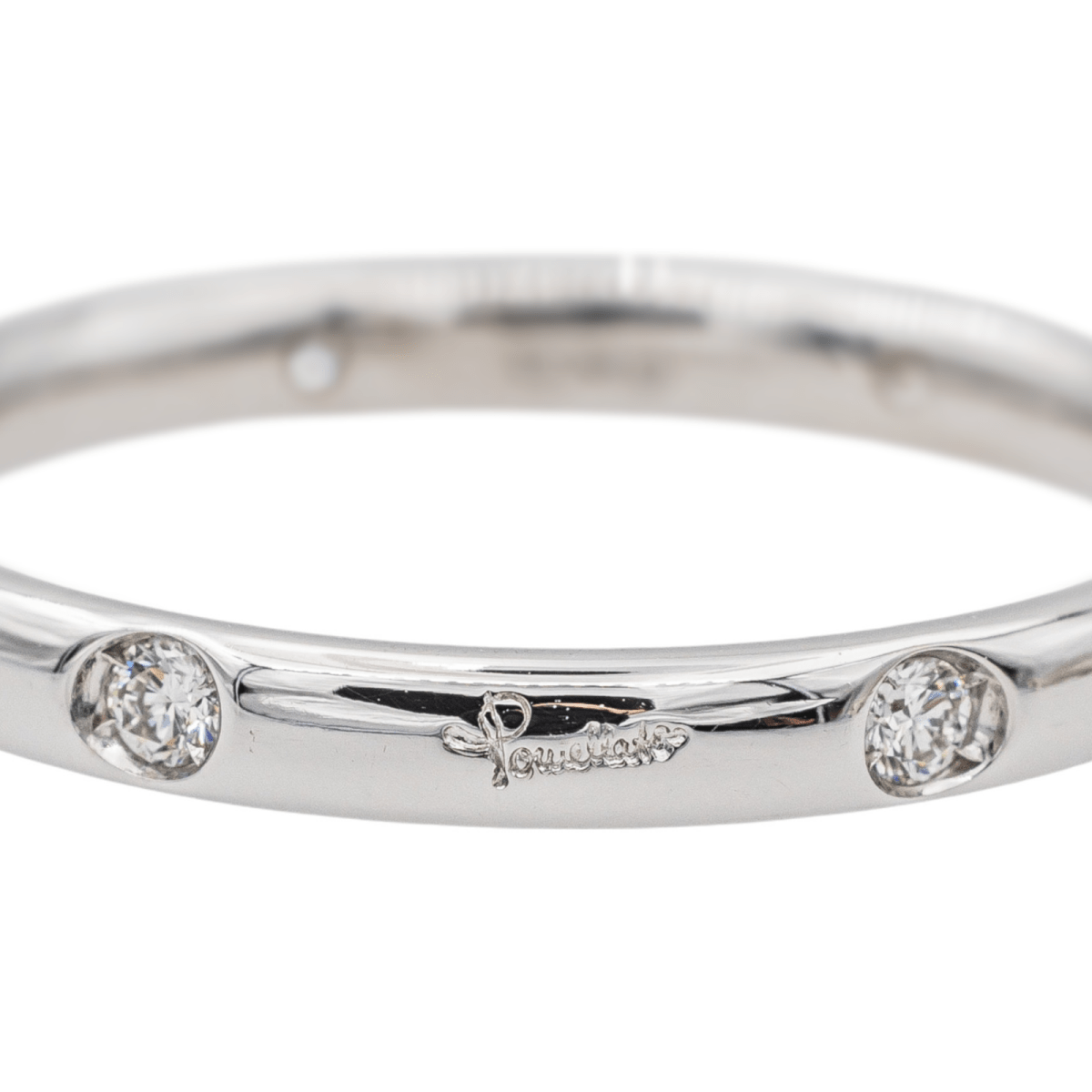 Pomellato Bague Lucciole Or blanc Diamant - Maison Eloe