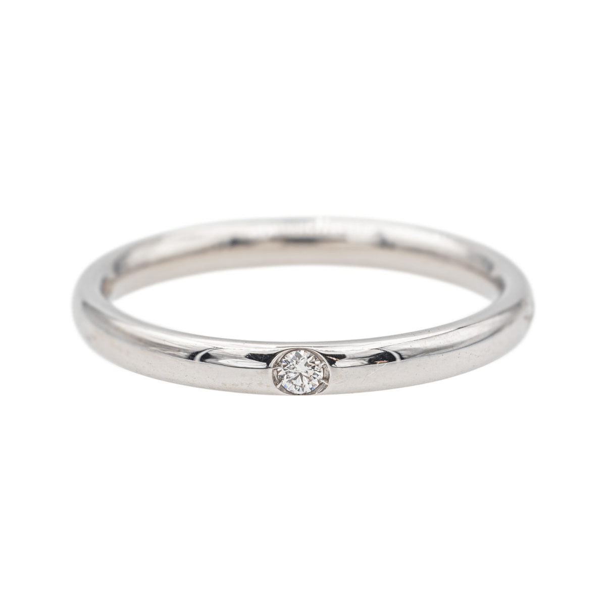 Pomellato Bague Alliance Lucciole Or blanc Diamant - Maison Eloe