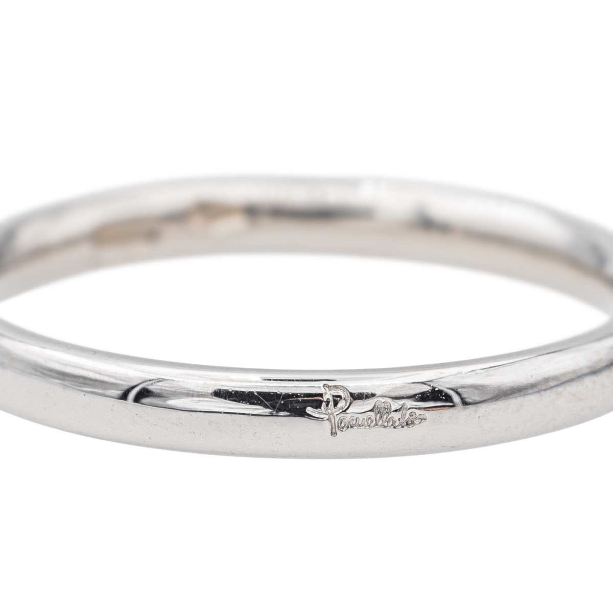 Pomellato Bague Alliance Lucciole Or blanc Diamant - Maison Eloe