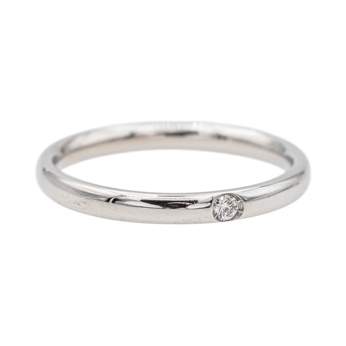 Pomellato Bague Alliance Lucciole Or blanc Diamant - Maison Eloe