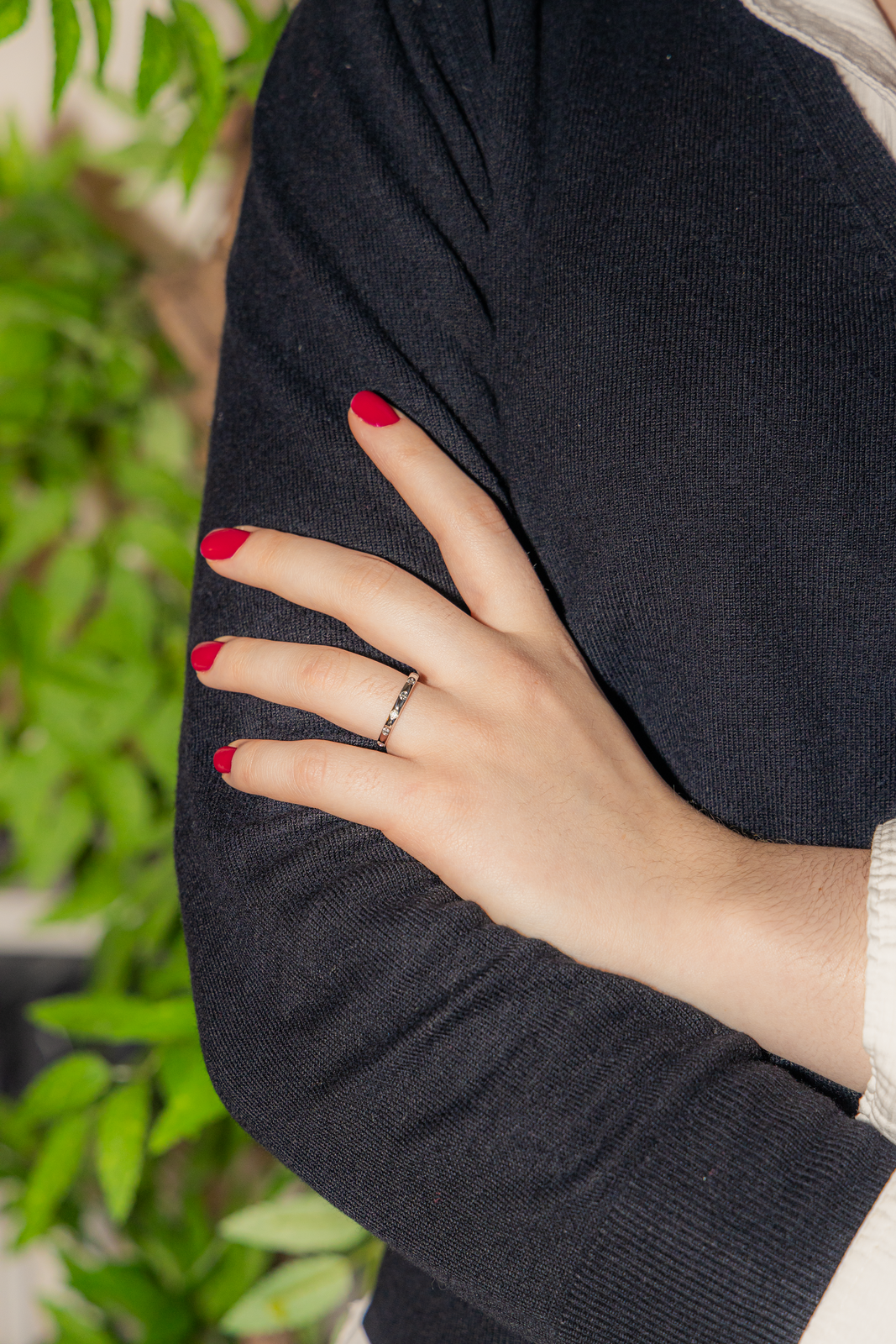 Pomellato Bague Lucciole Or blanc Diamant