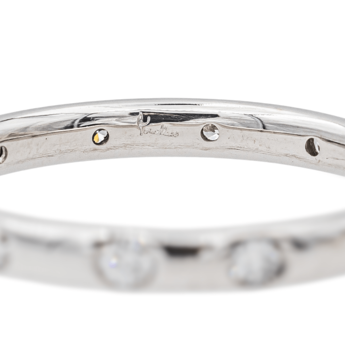 Pomellato Bague Lucciole Or blanc Diamant - Maison Eloe