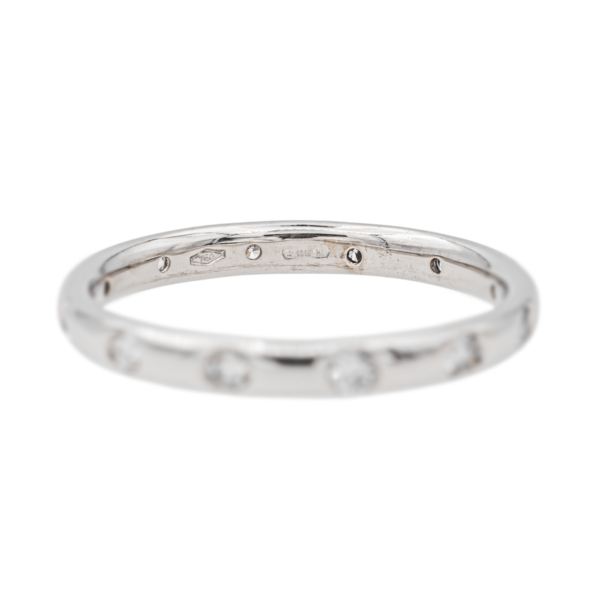 Pomellato Bague Lucciole Or blanc Diamant - Maison Eloe