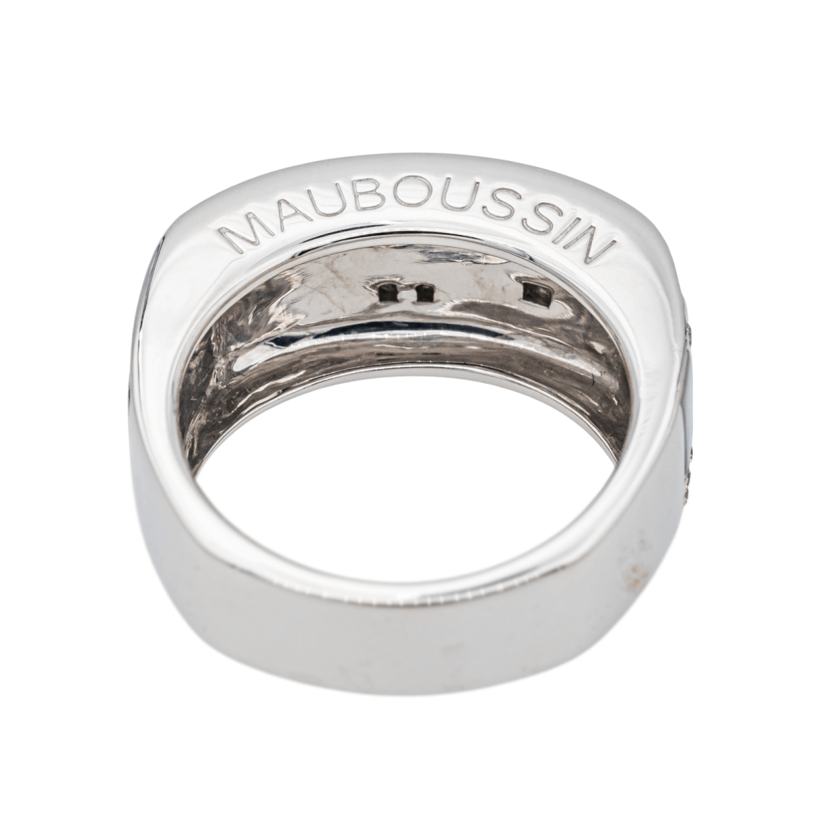 Mauboussin Bague Belle de jour Or blanc Nacre - Maison Eloe