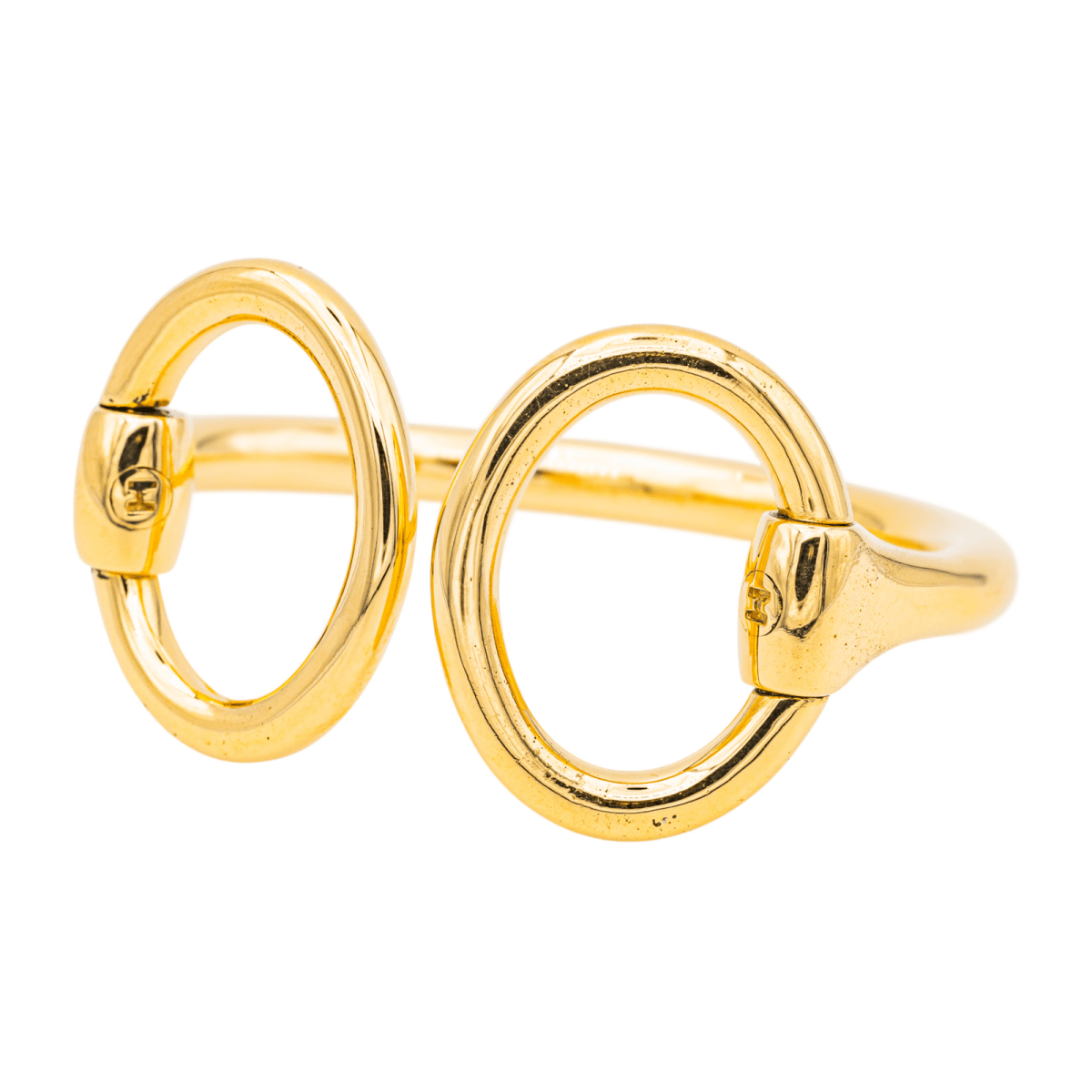 Hermès Bracelet Jonc Nausicaa Or jaune - Maison Eloe