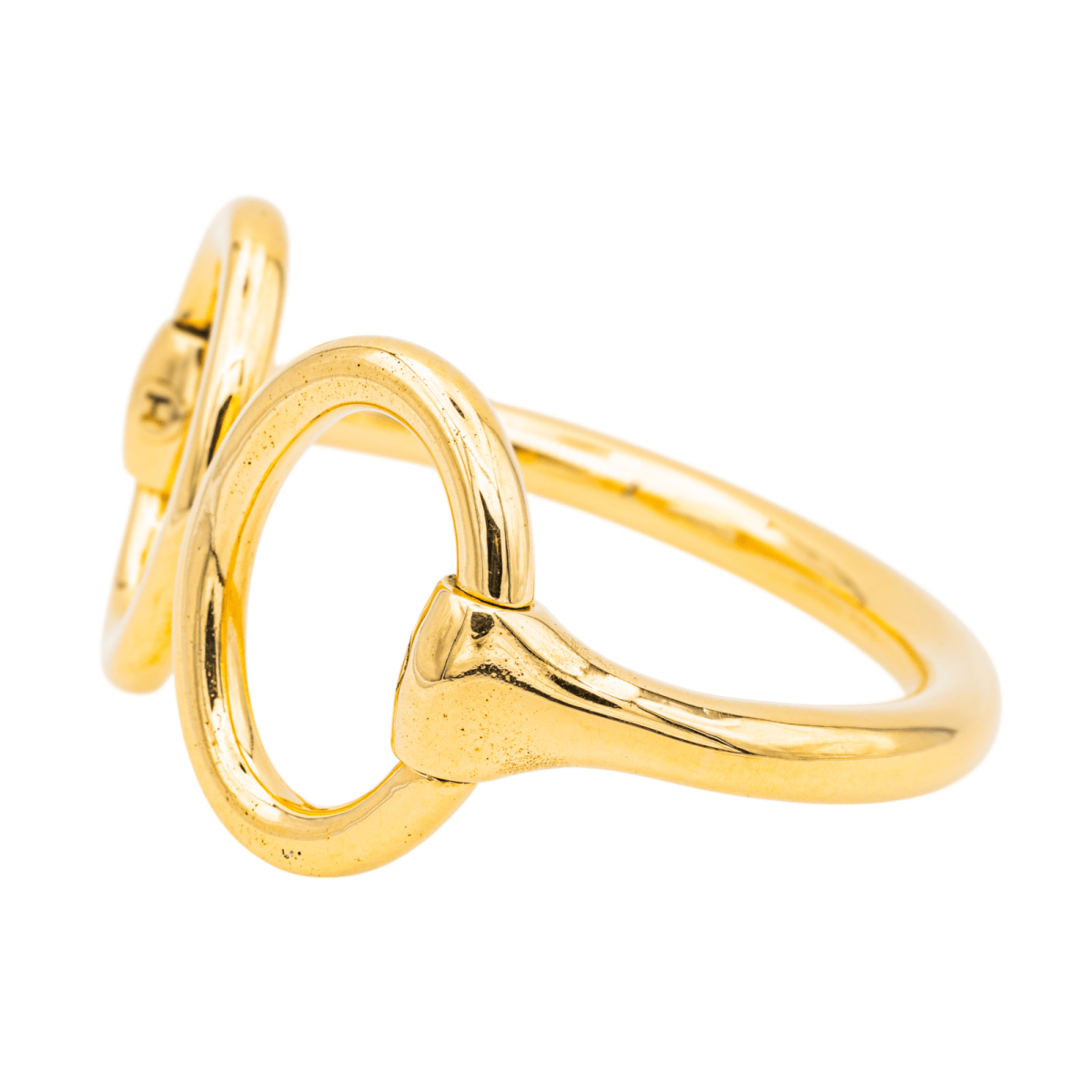 Hermès Bracelet Jonc Nausicaa Or jaune - Maison Eloe