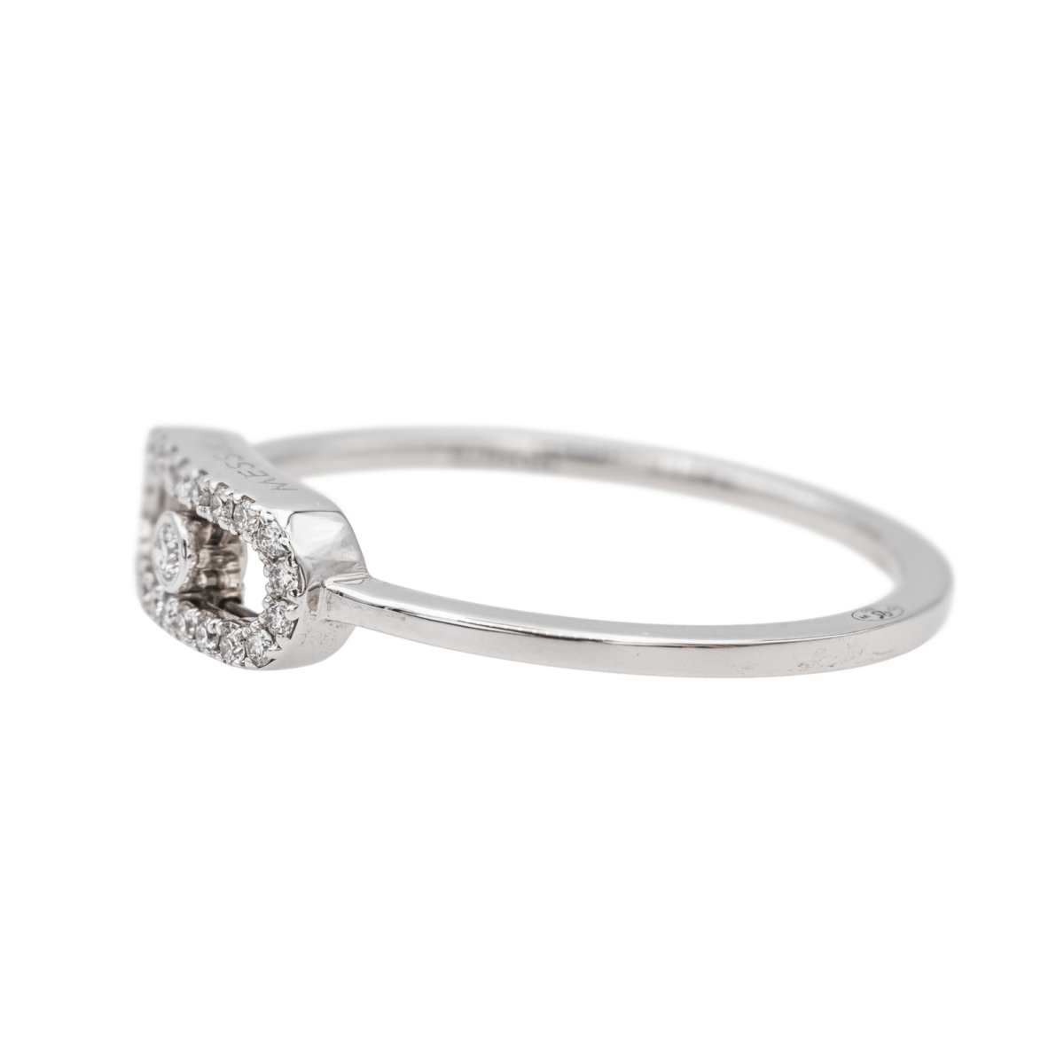 Messika Bague Move Uno Or blanc Diamant - Maison Eloe