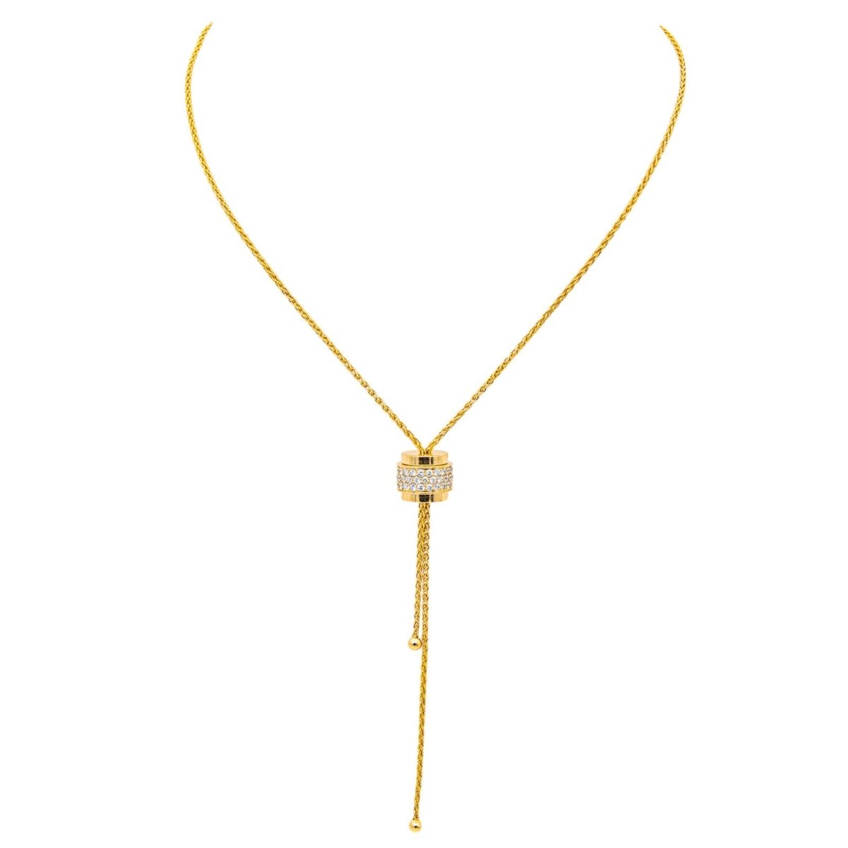 Piaget Collier Négligé Possession Or jaune Diamant - Maison Eloe