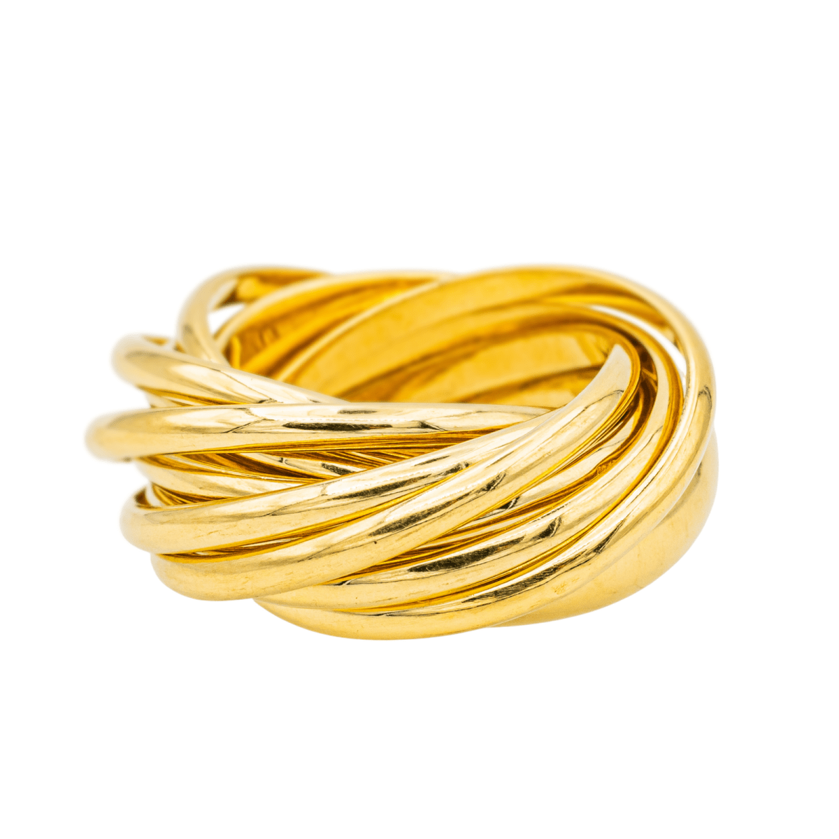 Pomellato Bague Mille cercles Or jaune - Maison Eloe
