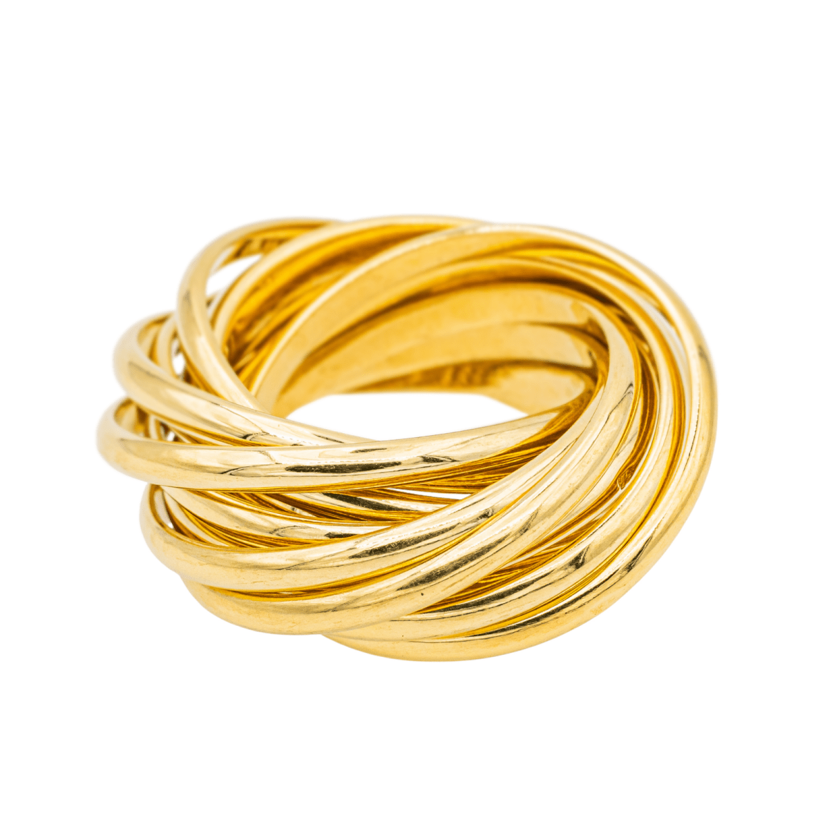 Pomellato Bague Mille cercles Or jaune - Maison Eloe