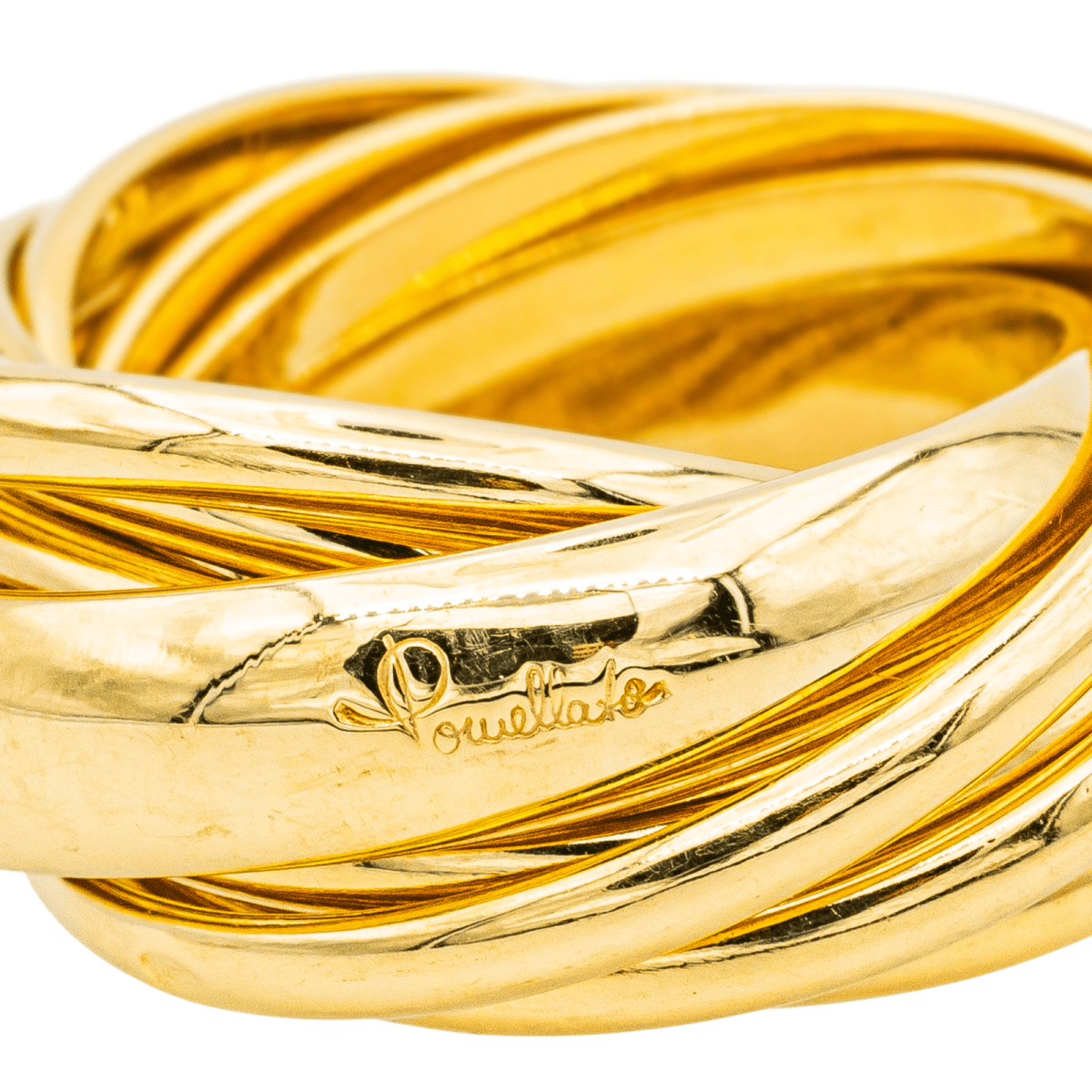 Pomellato Bague Mille cercles Or jaune - Maison Eloe