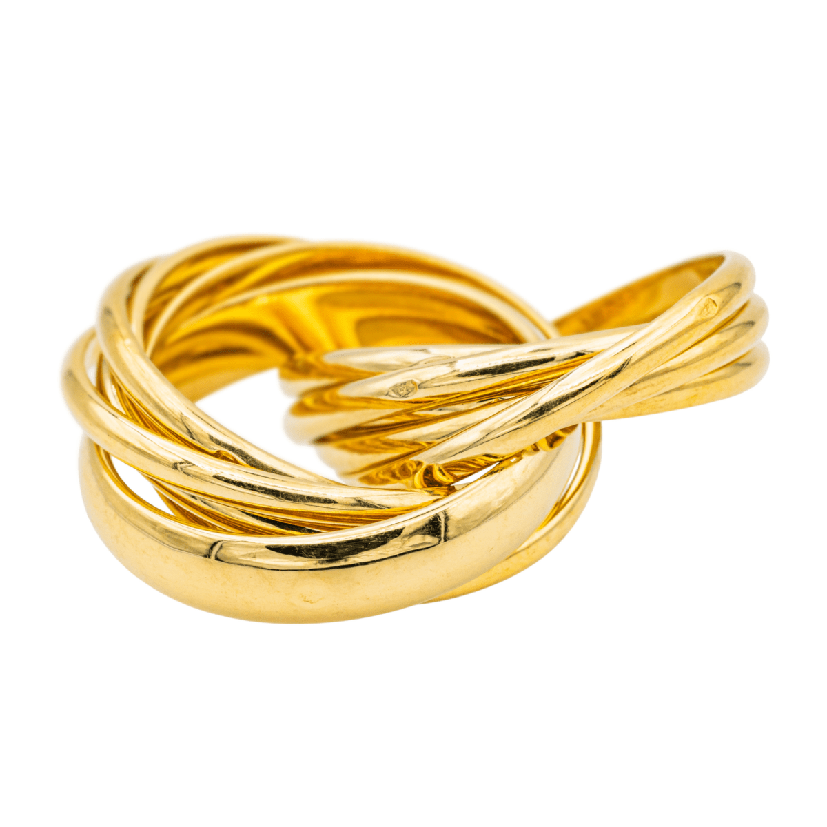 Pomellato Bague Mille cercles Or jaune - Maison Eloe