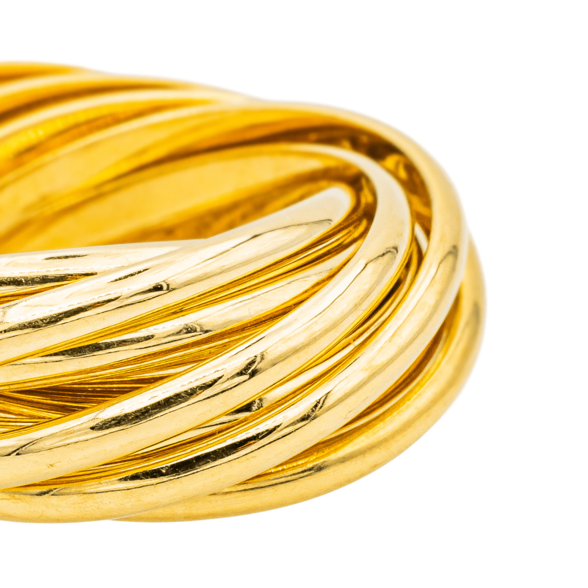 Pomellato Bague Mille cercles Or jaune - Maison Eloe
