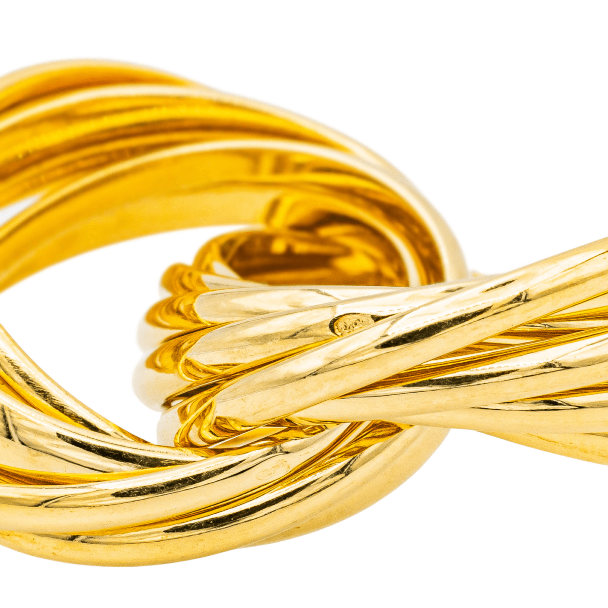 Pomellato Bague Mille cercles Or jaune - Maison Eloe