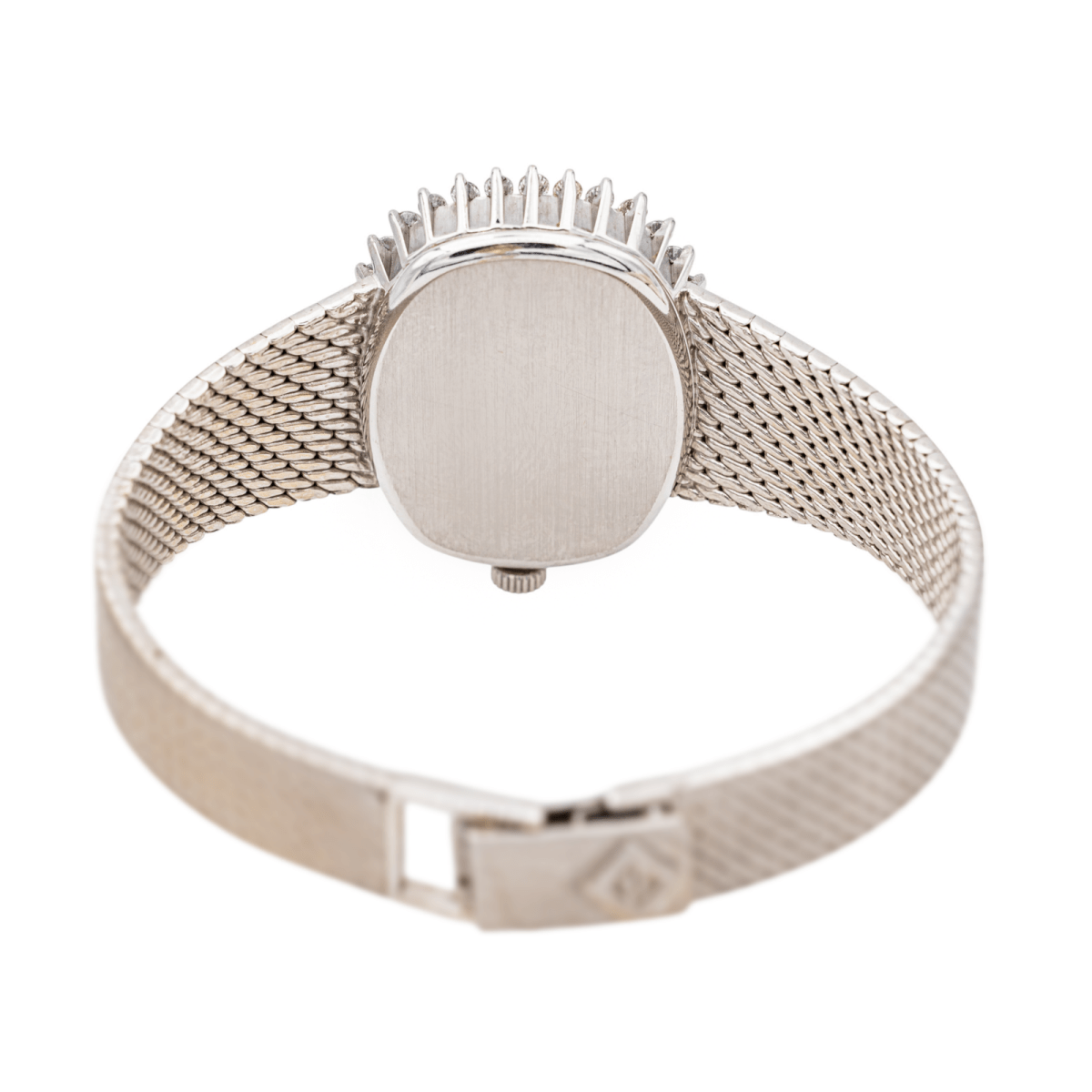 Omega Montre De Ville vintage Or blanc Diamants - Maison Eloe
