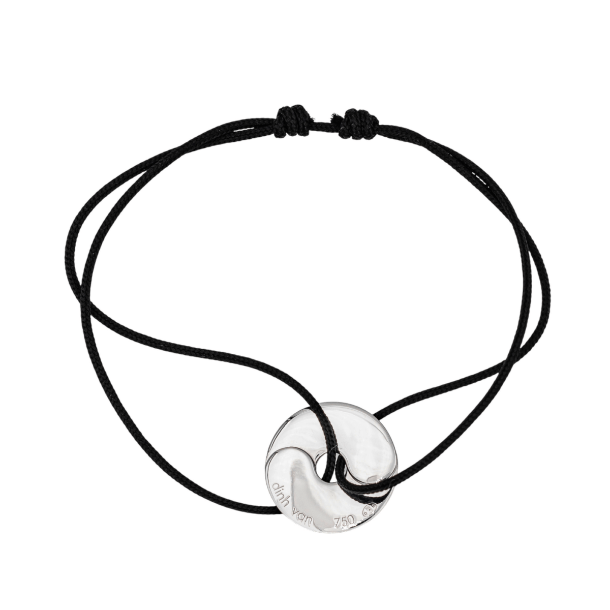 Dinh Van Bracelet Double sens Or blanc - Maison Eloe