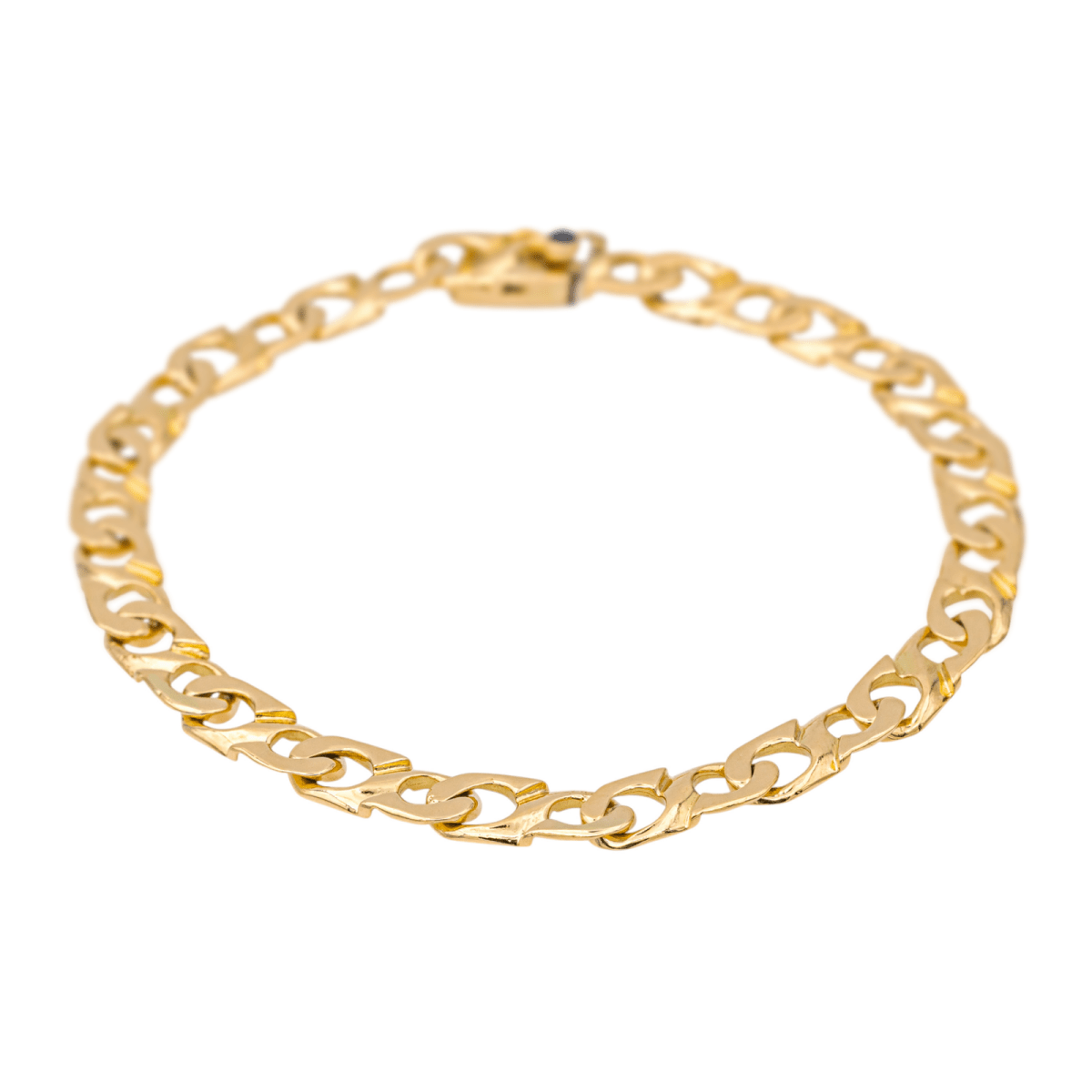 Caplain Saint André Bracelet Or jaune Saphir - Maison Eloe