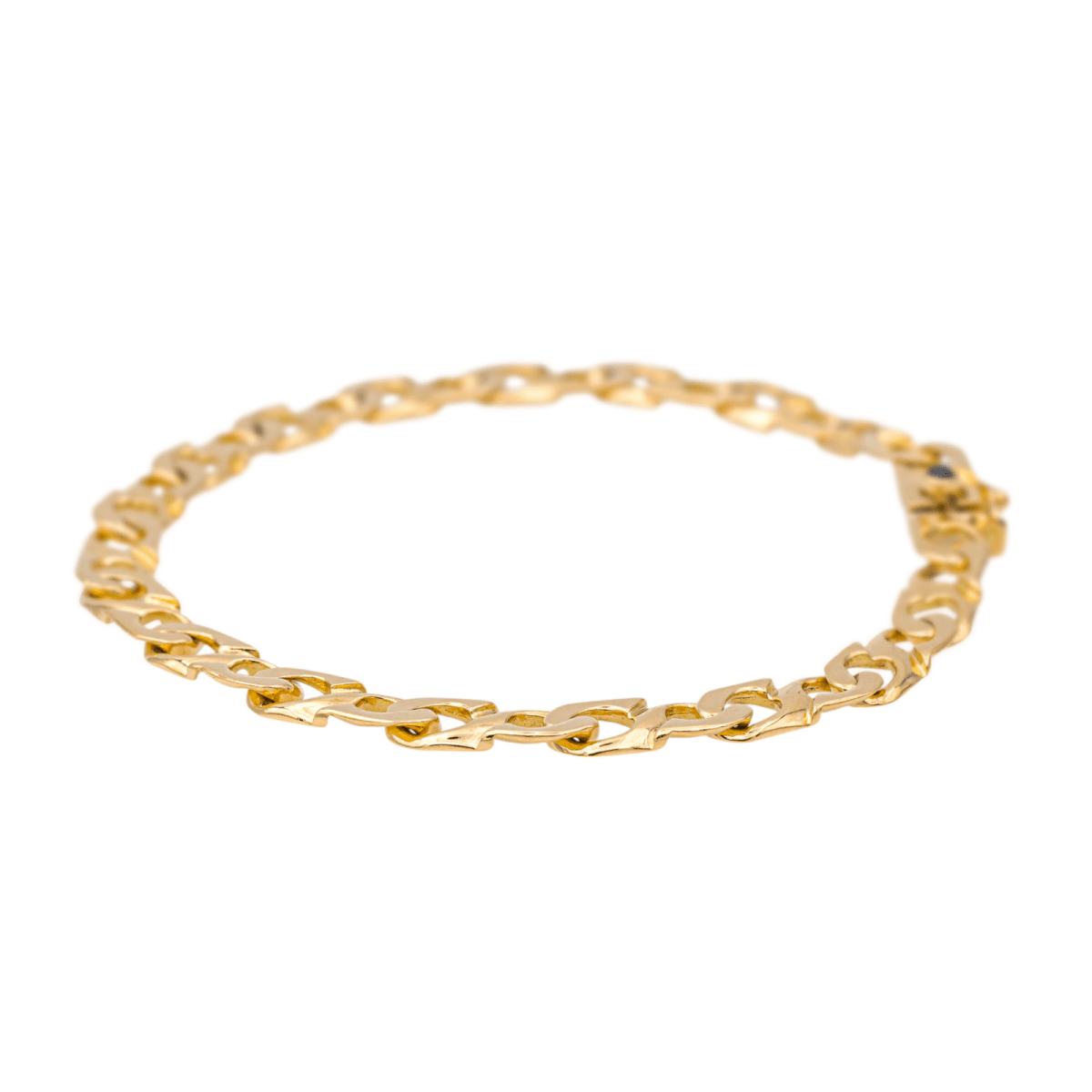 Caplain Saint André Bracelet Or jaune Saphir - Maison Eloe