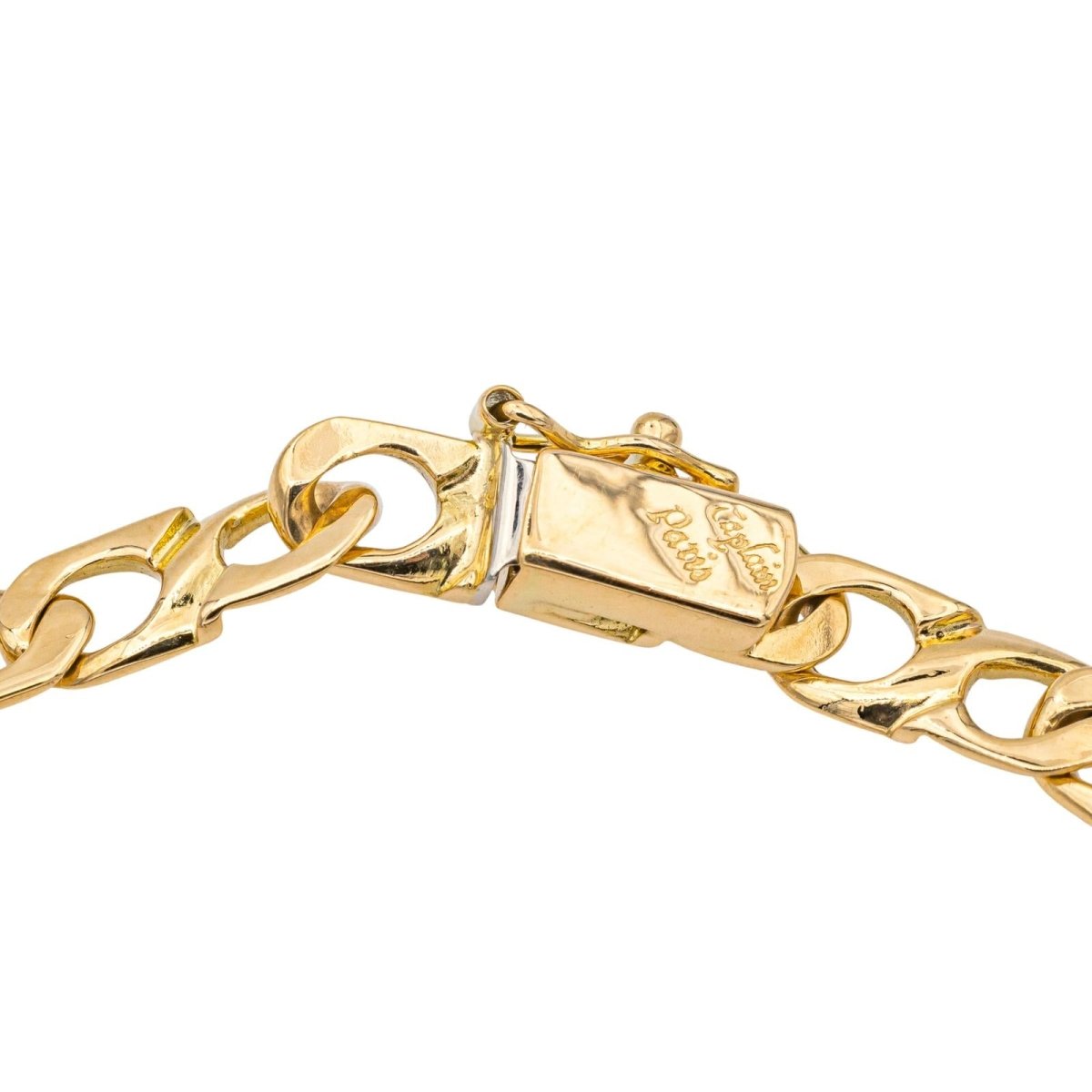 Caplain Saint André Bracelet Or jaune Saphir - Maison Eloe