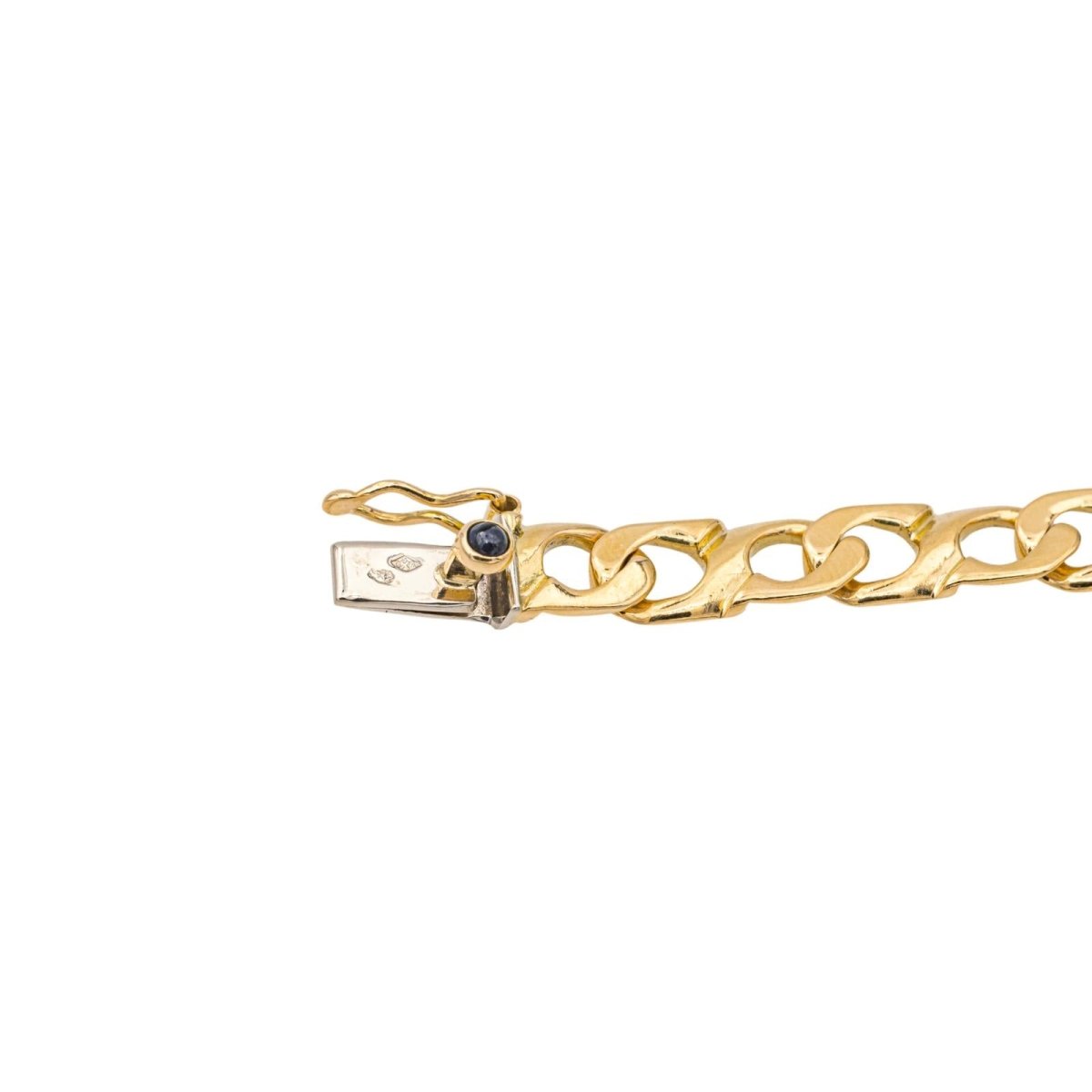 Caplain Saint André Bracelet Or jaune Saphir - Maison Eloe