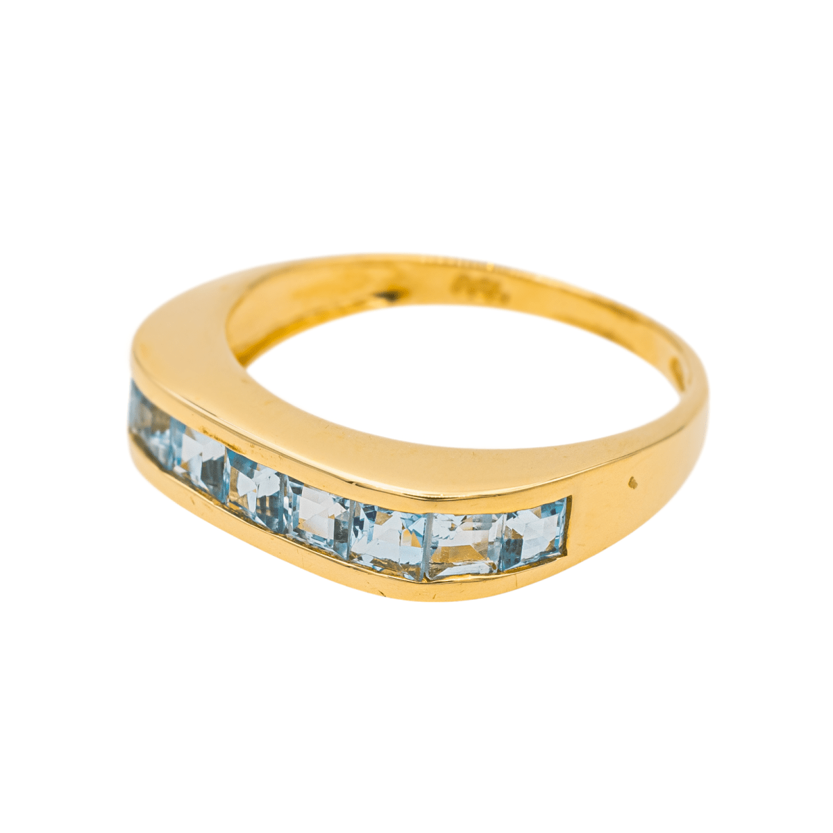 Balmain Bague Or jaune Topaze - Maison Eloe