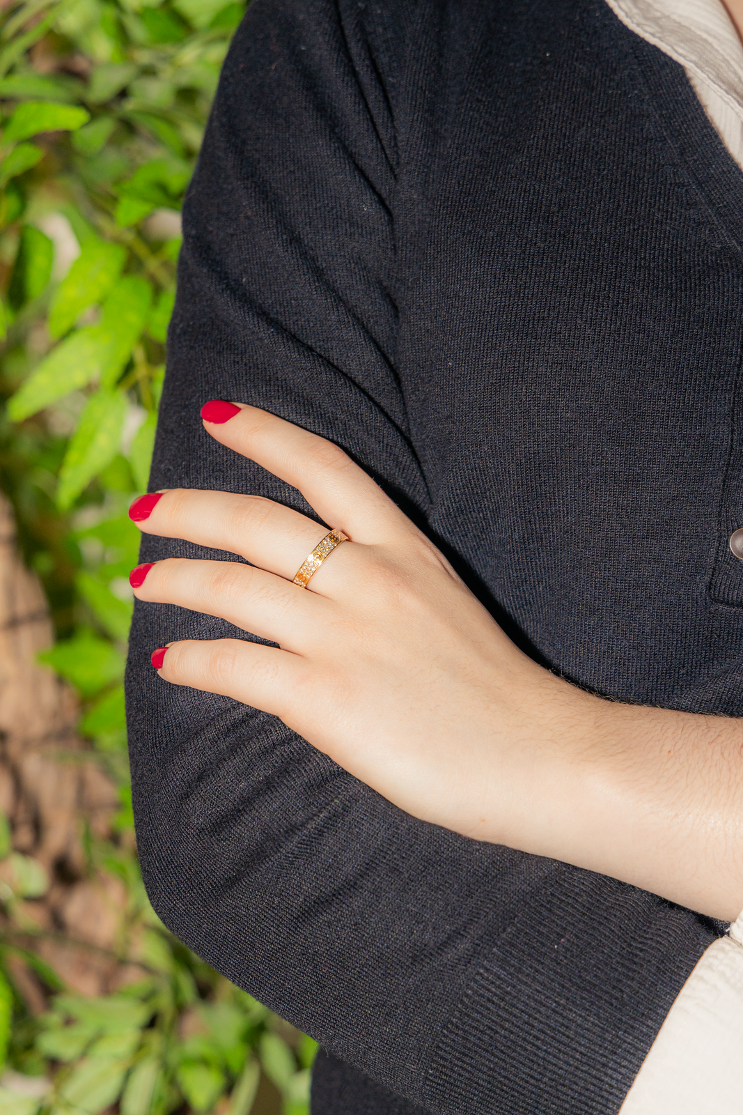 Cartier Bague Alliance Love Or jaune Diamant