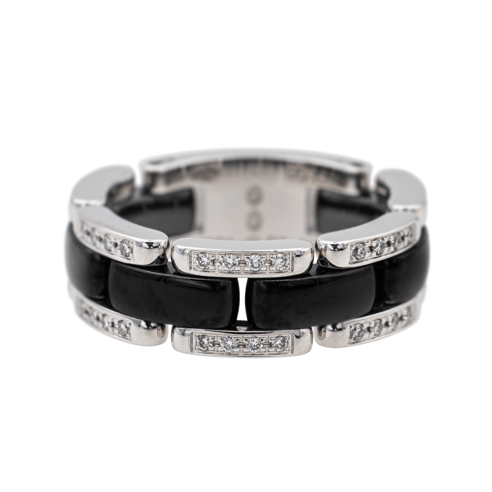 Chanel Bague Utra Or blanc, Céramique Diamant