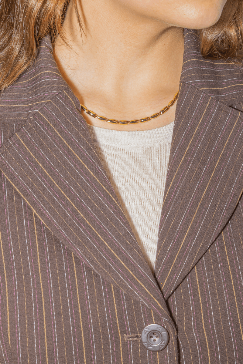 Chimento Collier Bamboo Classique Or jaune - Maison Eloe