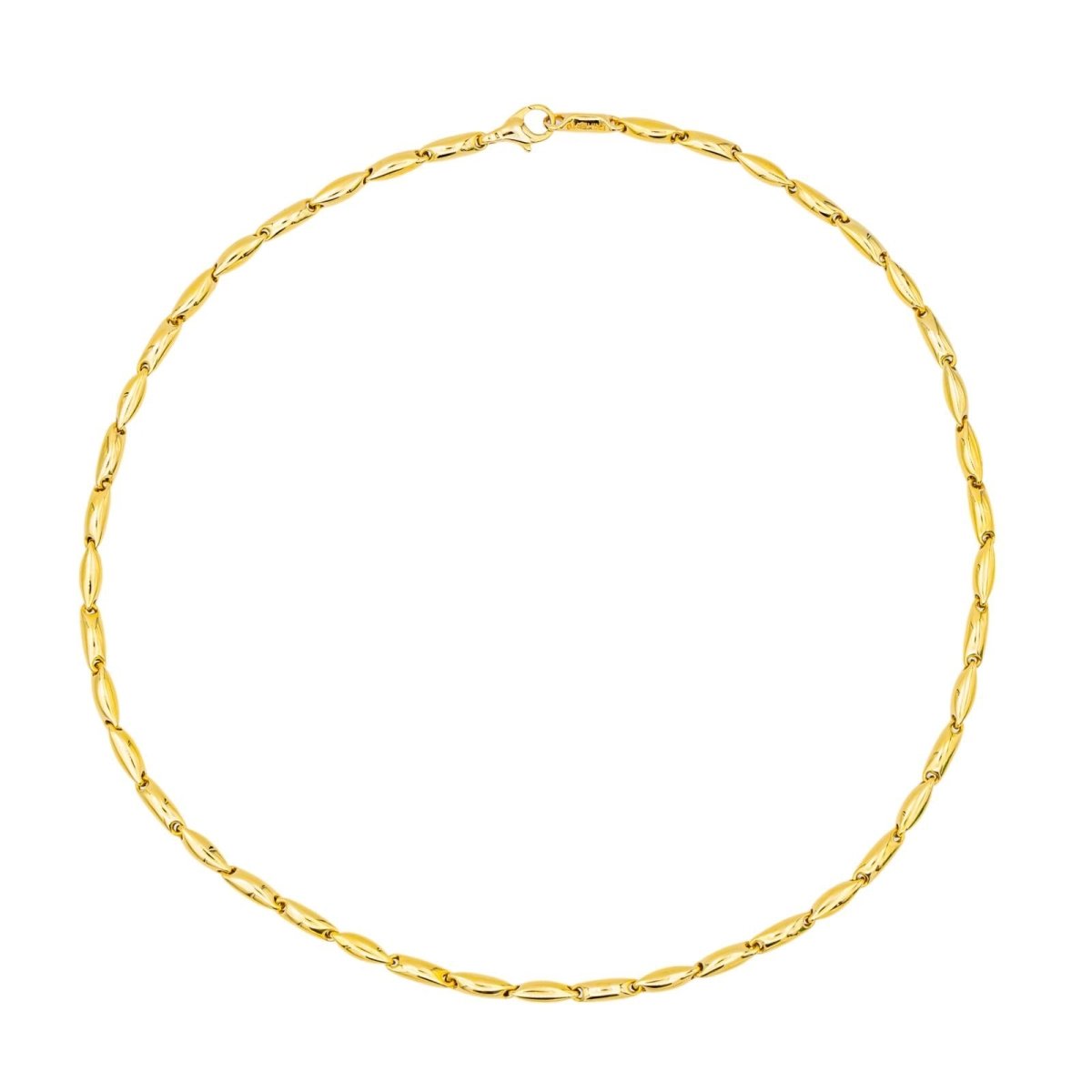Chimento Collier Bamboo Classique Or jaune - Maison Eloe