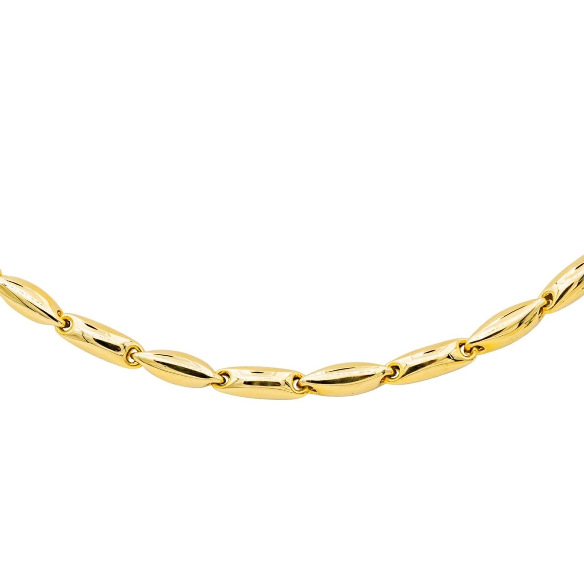 Chimento Collier Bamboo Classique Or jaune - Maison Eloe