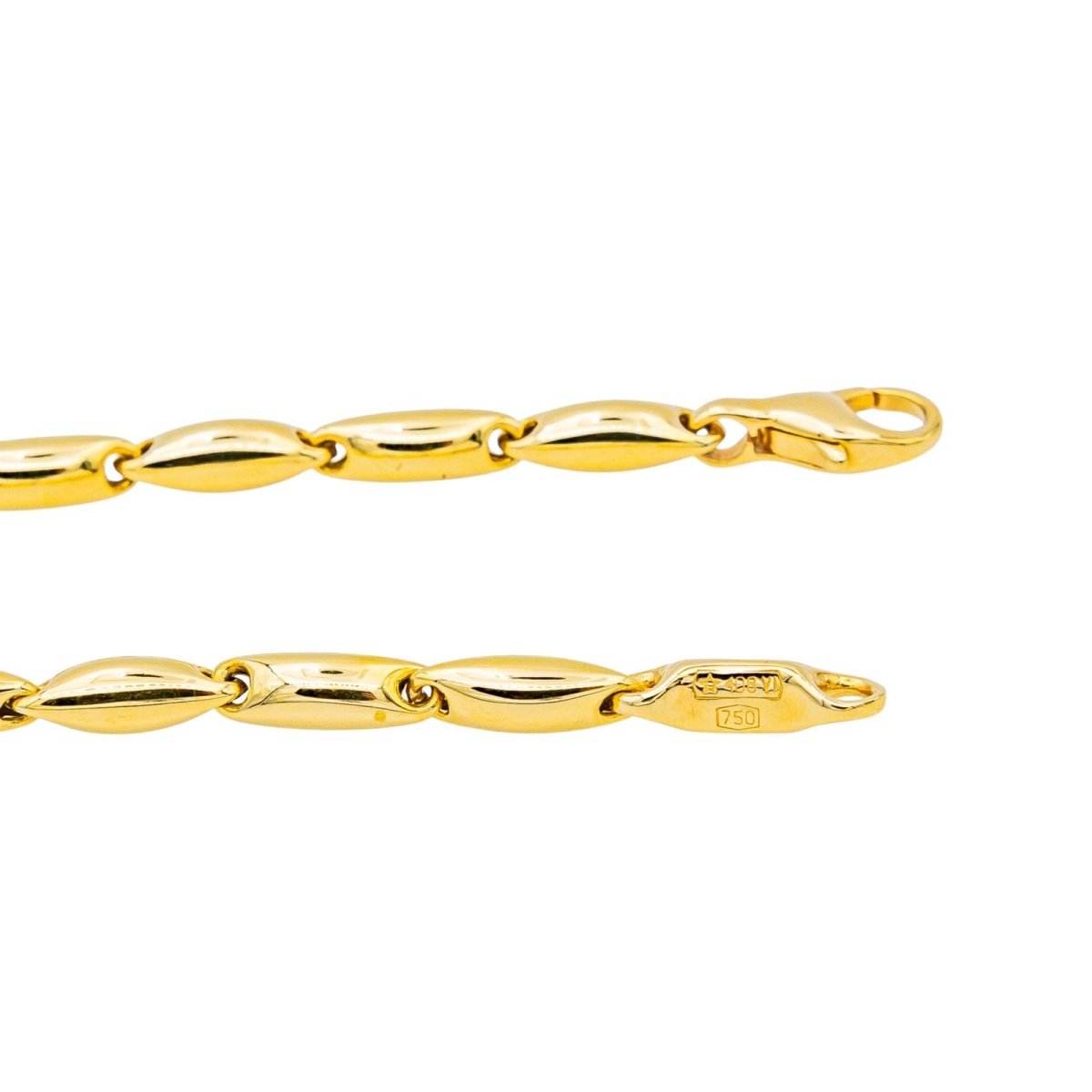 Chimento Collier Bamboo Classique Or jaune - Maison Eloe