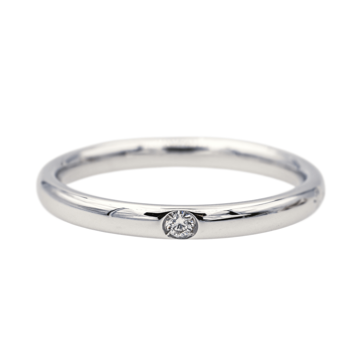 Pomellato Bague Alliance Lucciole Or blanc Diamant - Maison Eloe