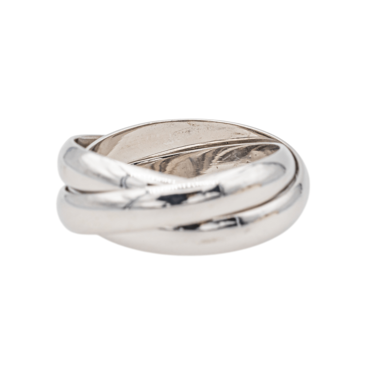 Cartier Bague Trinity Or blanc - Maison Eloe