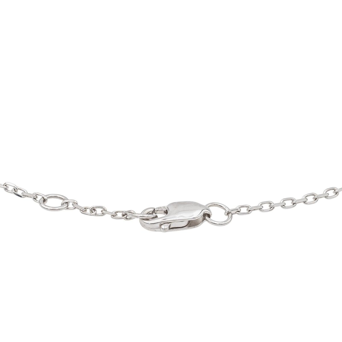 Dinh Van Bracelet Double cœur Or blanc Diamant - Maison Eloe