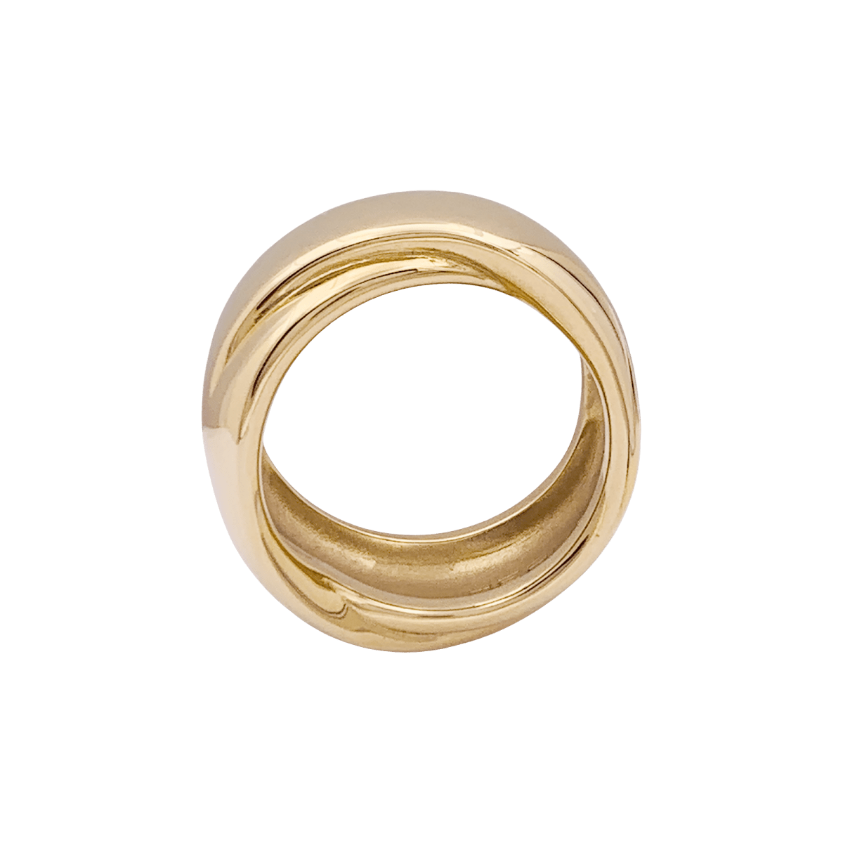 Bague Hermès "Volte", or jaune. - Maison Eloe