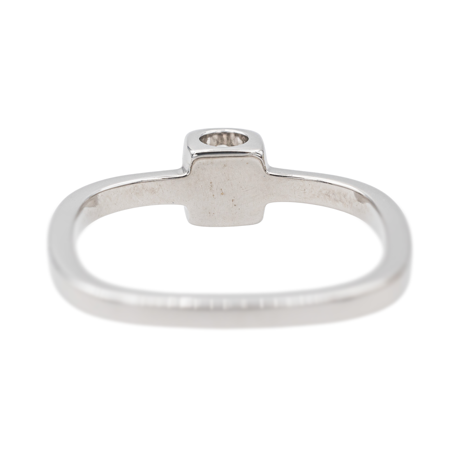 Dinh Van Cube Ring White Gold Diamond
