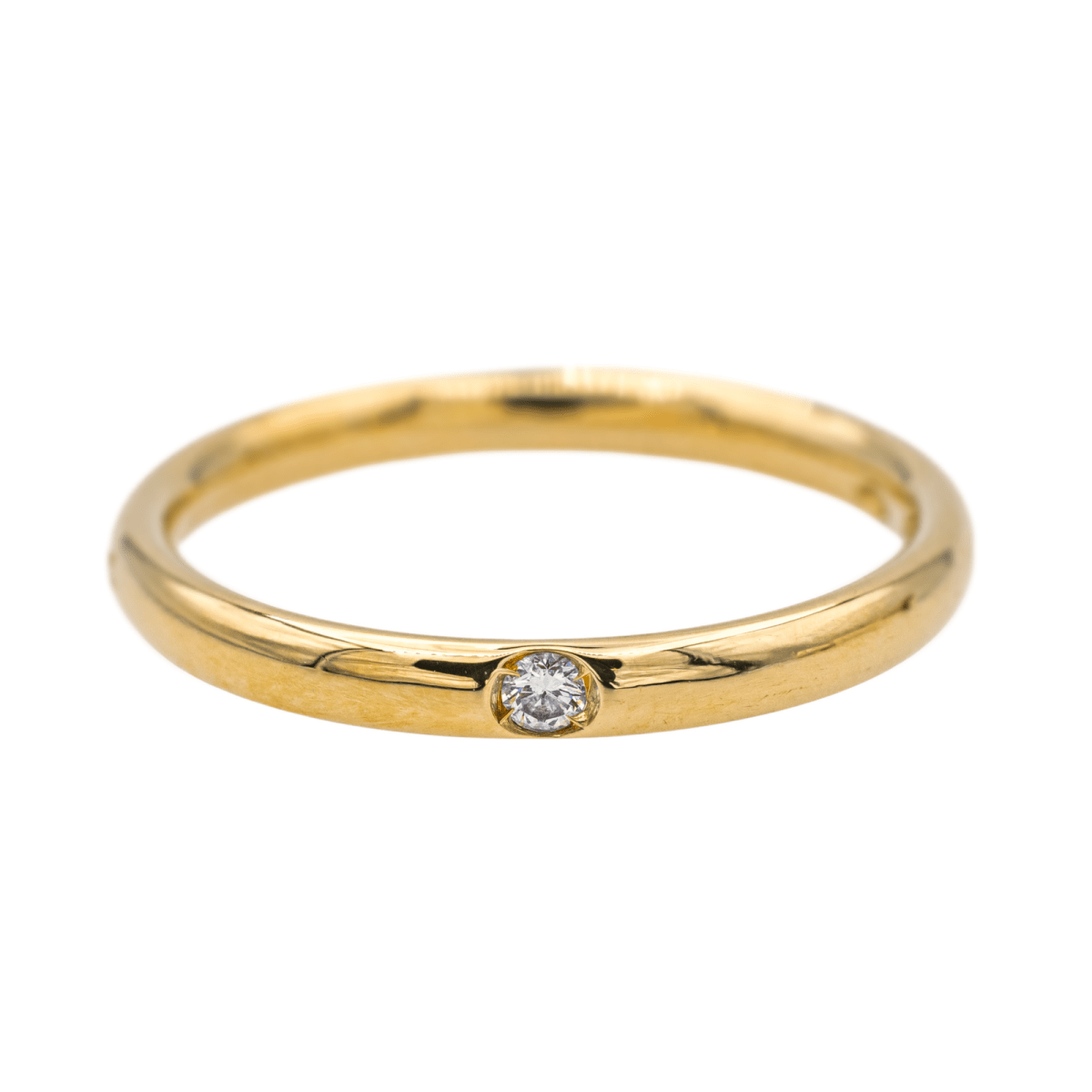 Pomellato Bague Alliance Lucciole Or jaune Diamant - Maison Eloe