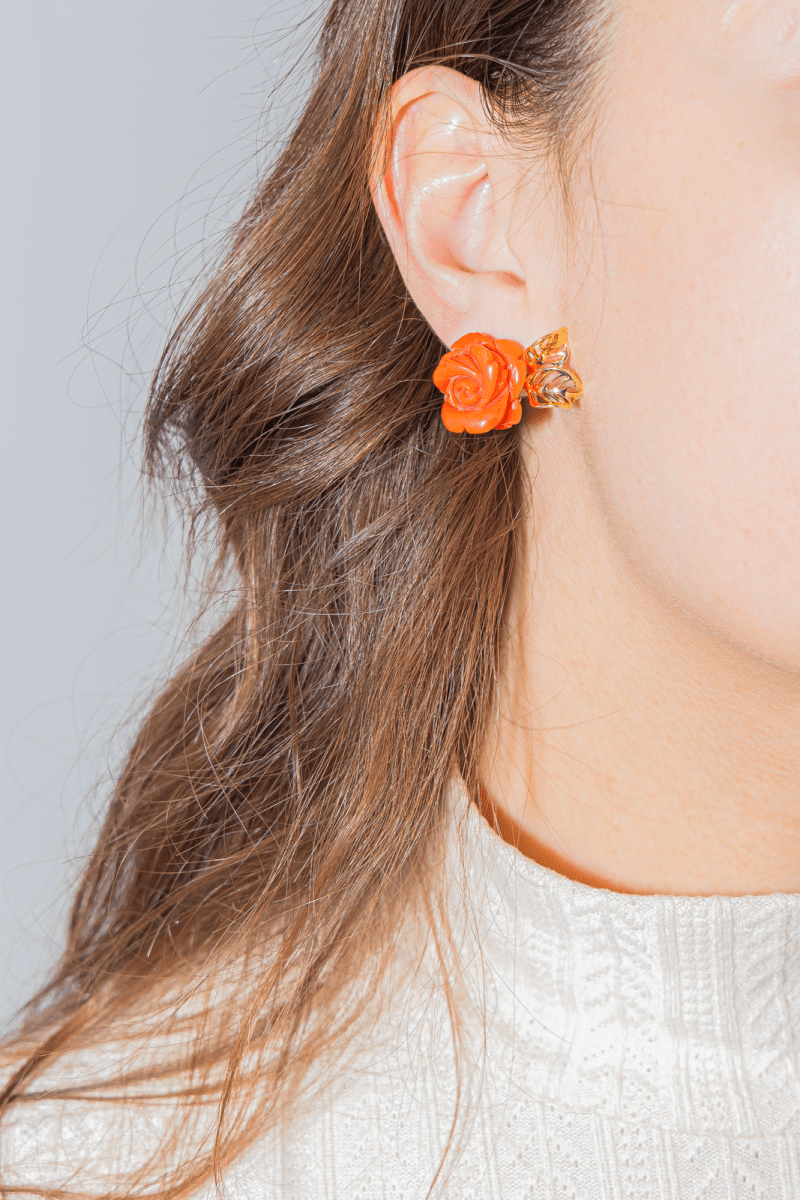 Dior Boucles d'oreilles Dormeuses Pré Catelan Or jaune, Or blanc Diamant - Maison Eloe
