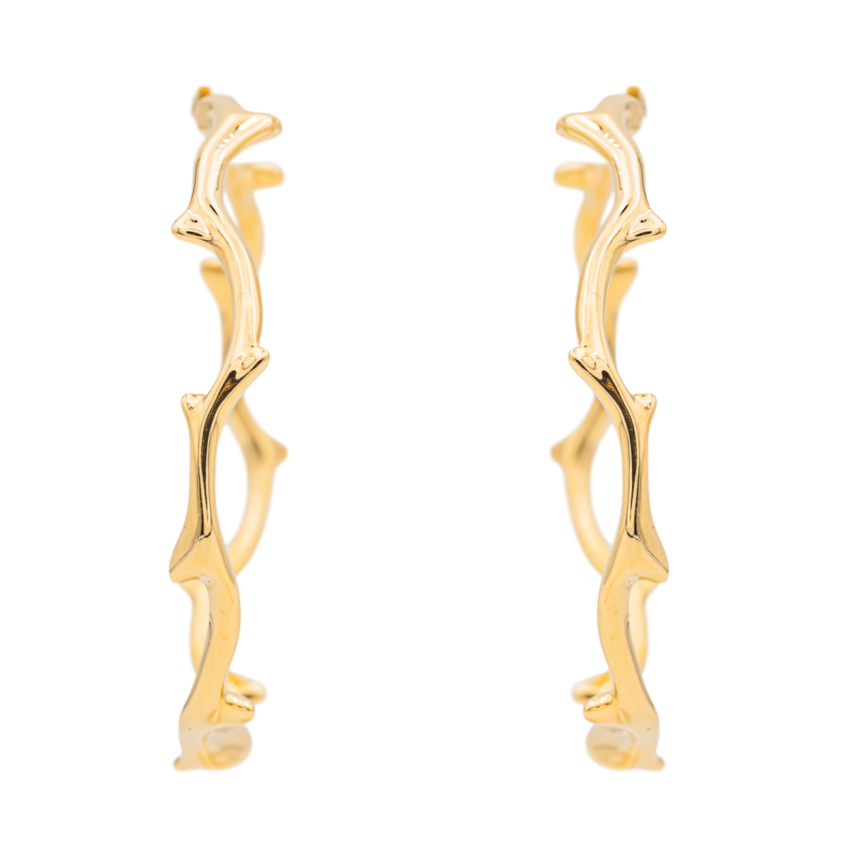 Dior Boucles d'oreilles Bois de Rose Or jaune - Maison Eloe