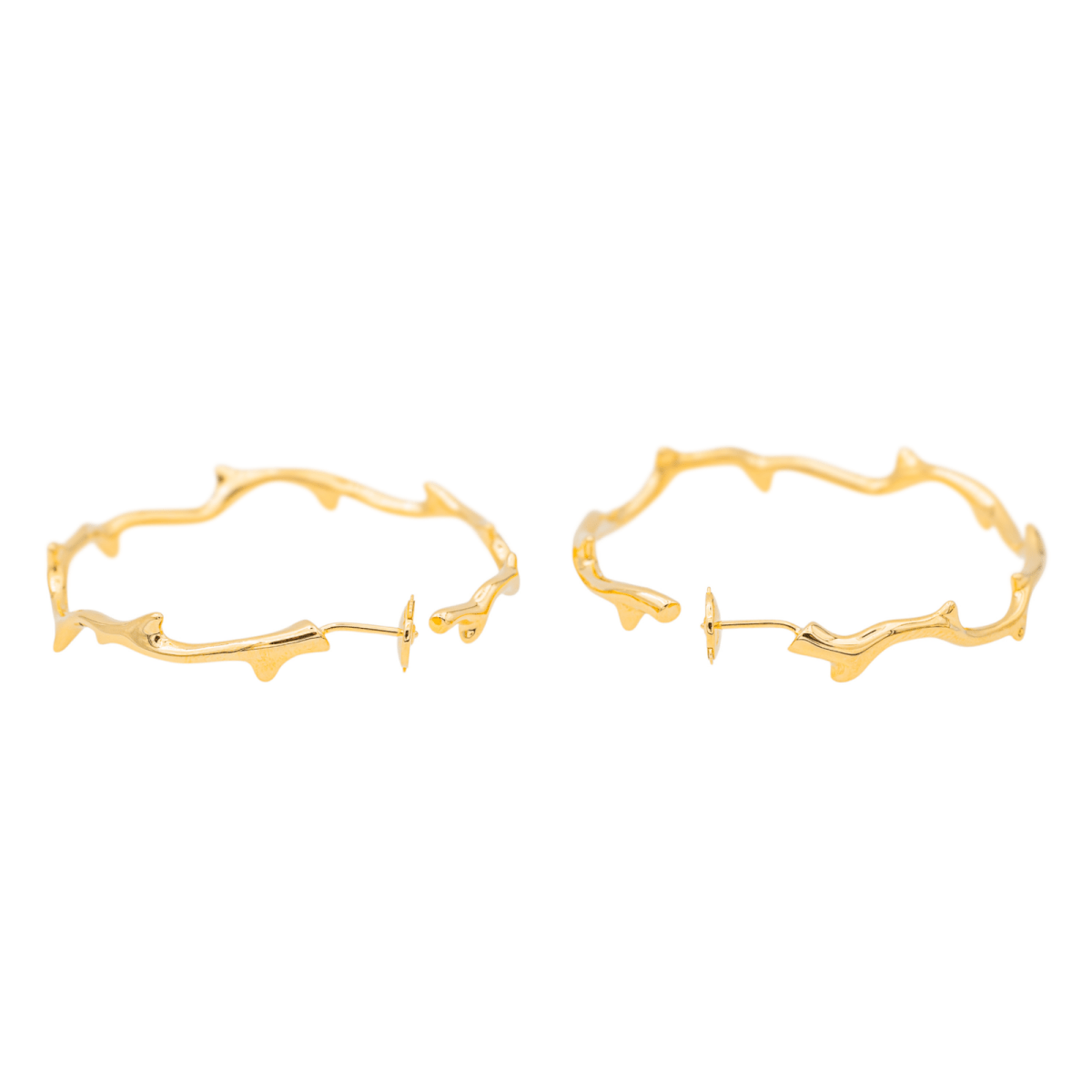 Dior Boucles d'oreilles Bois de Rose Or jaune - Maison Eloe