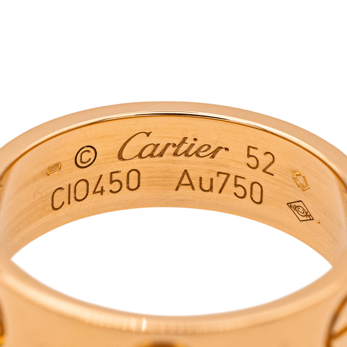 Cartier Bague Love Or rose - Maison Eloe
