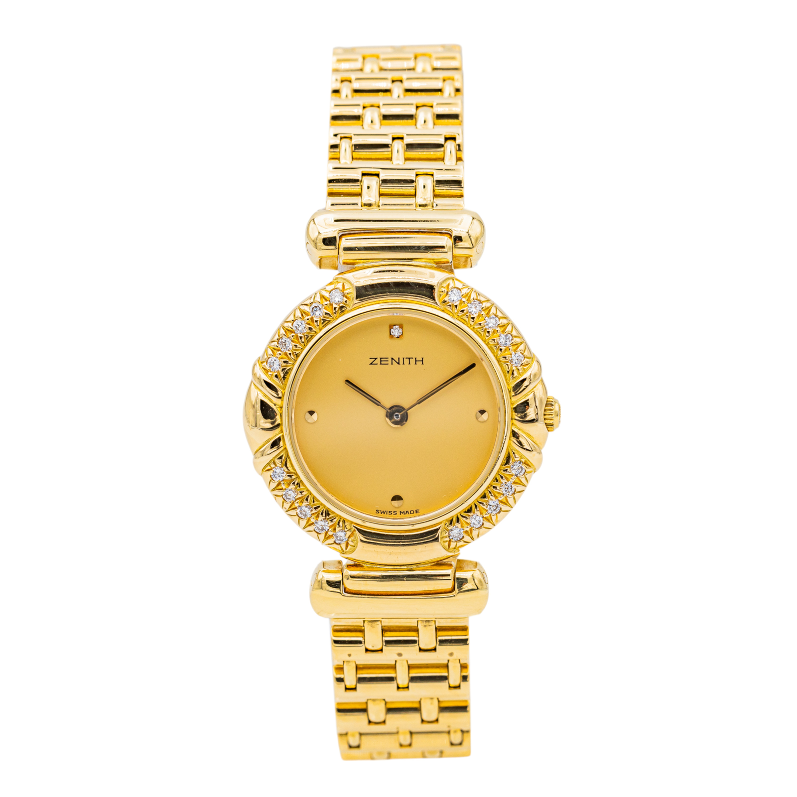 Zenith Montre Or jaune Diamant