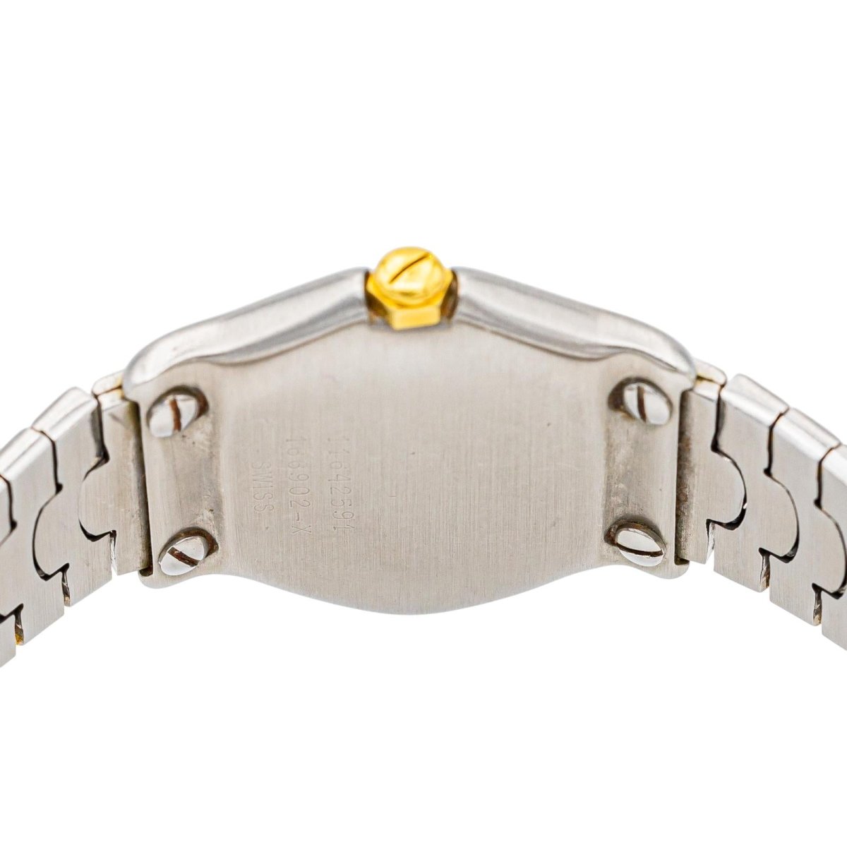 Ebel Montre "Wave Lady" Acier, Or jaune Diamant - Maison Eloe