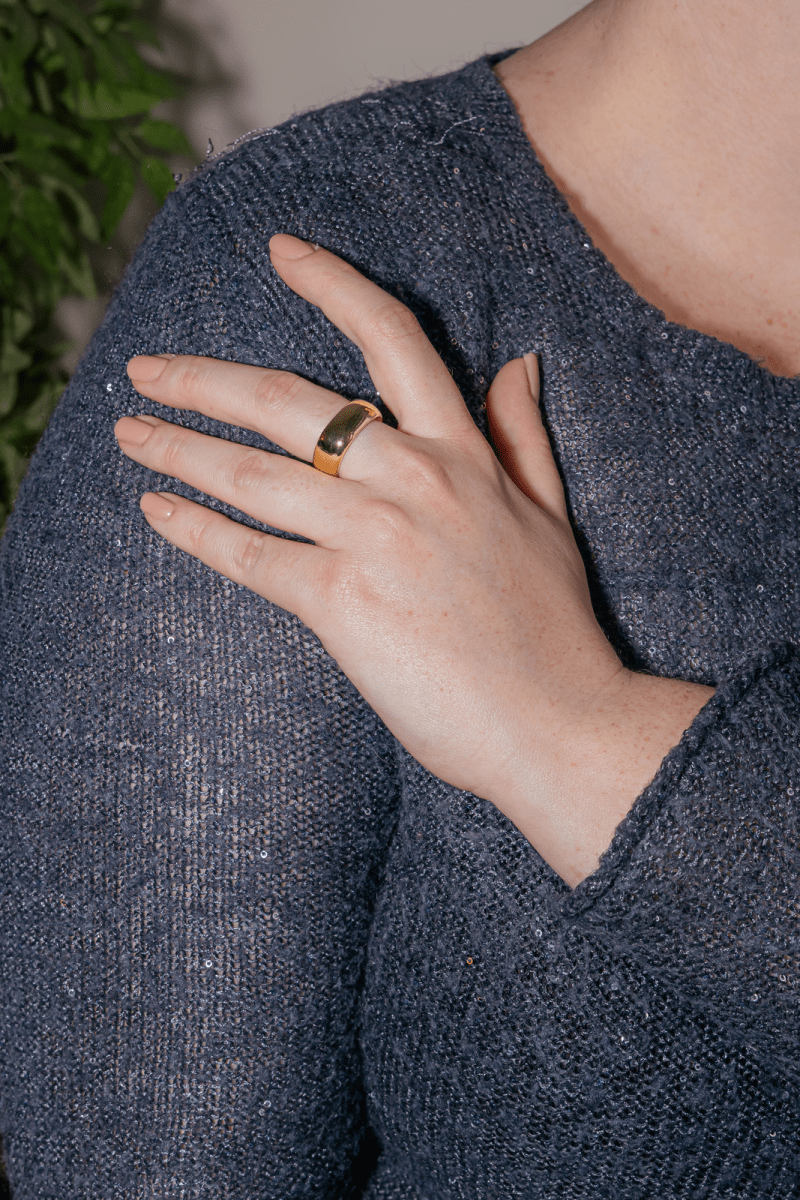 Tiffany & Co Bague Carrée Or jaune - Maison Eloe